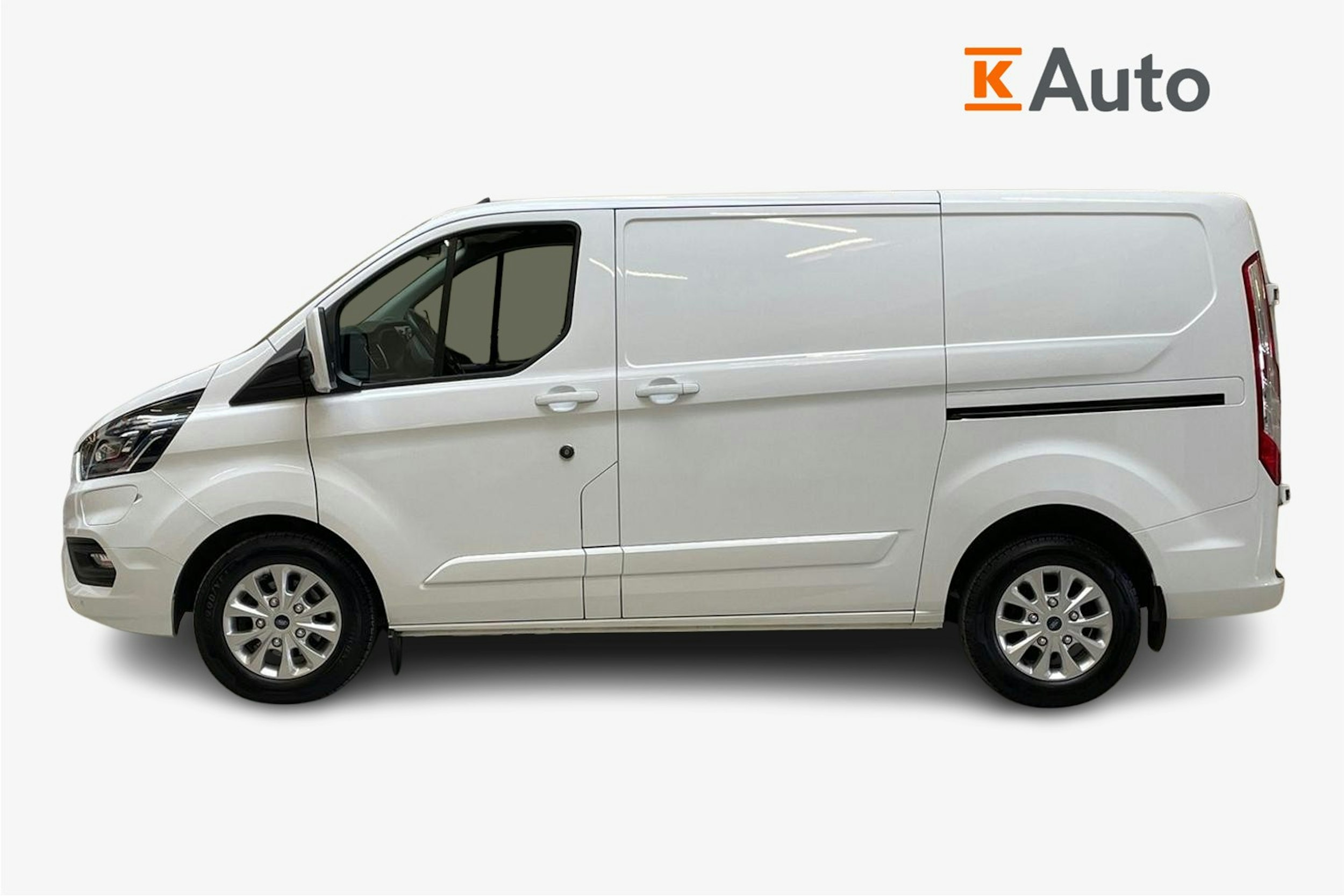 valkoinen Ford Transit Custom 2020 kuva 6.