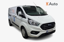 Valkoinen Ford Transit Custom 2020 kuva 1.