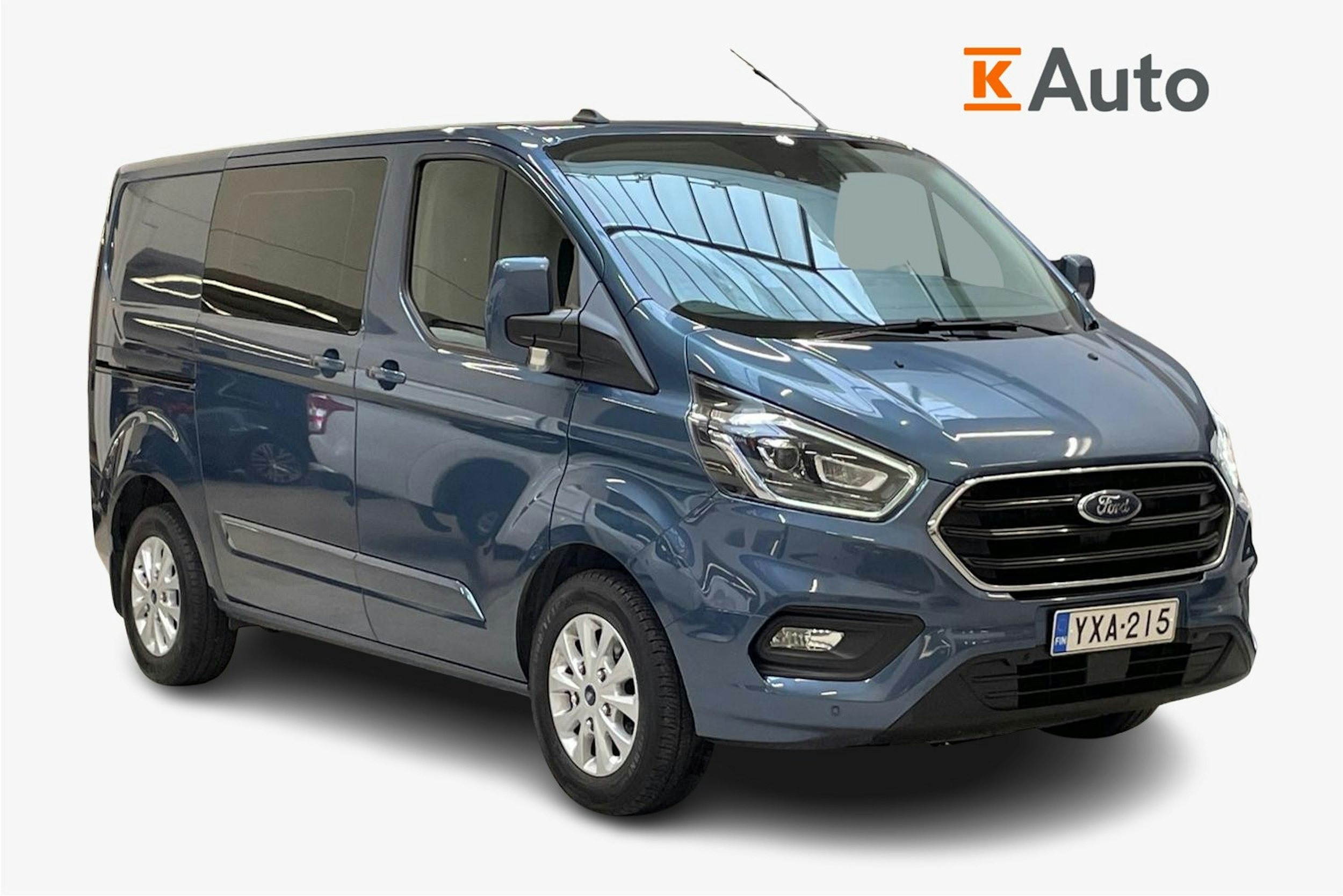 sininen Ford Transit Custom 2020 kuva 1.