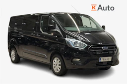 musta Ford Transit Custom 2020 kuva 1.