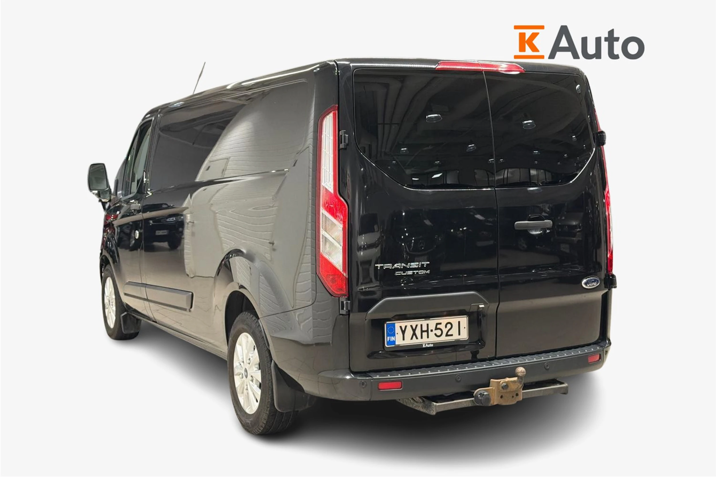 musta Ford Transit Custom 2020 kuva 3.
