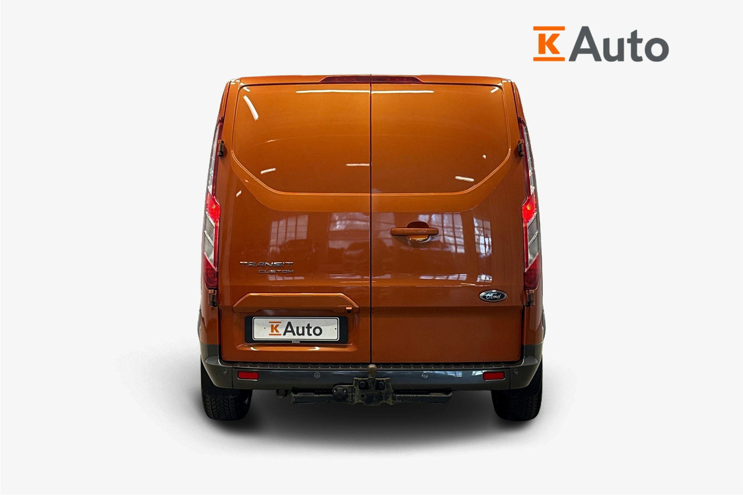 oranssi Ford Transit Custom 2021 kuva 3.