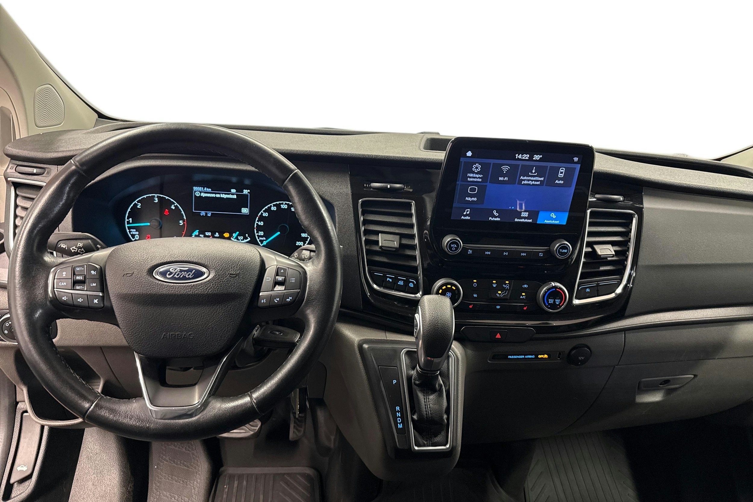 oranssi Ford Transit Custom 2021 kuva 7.