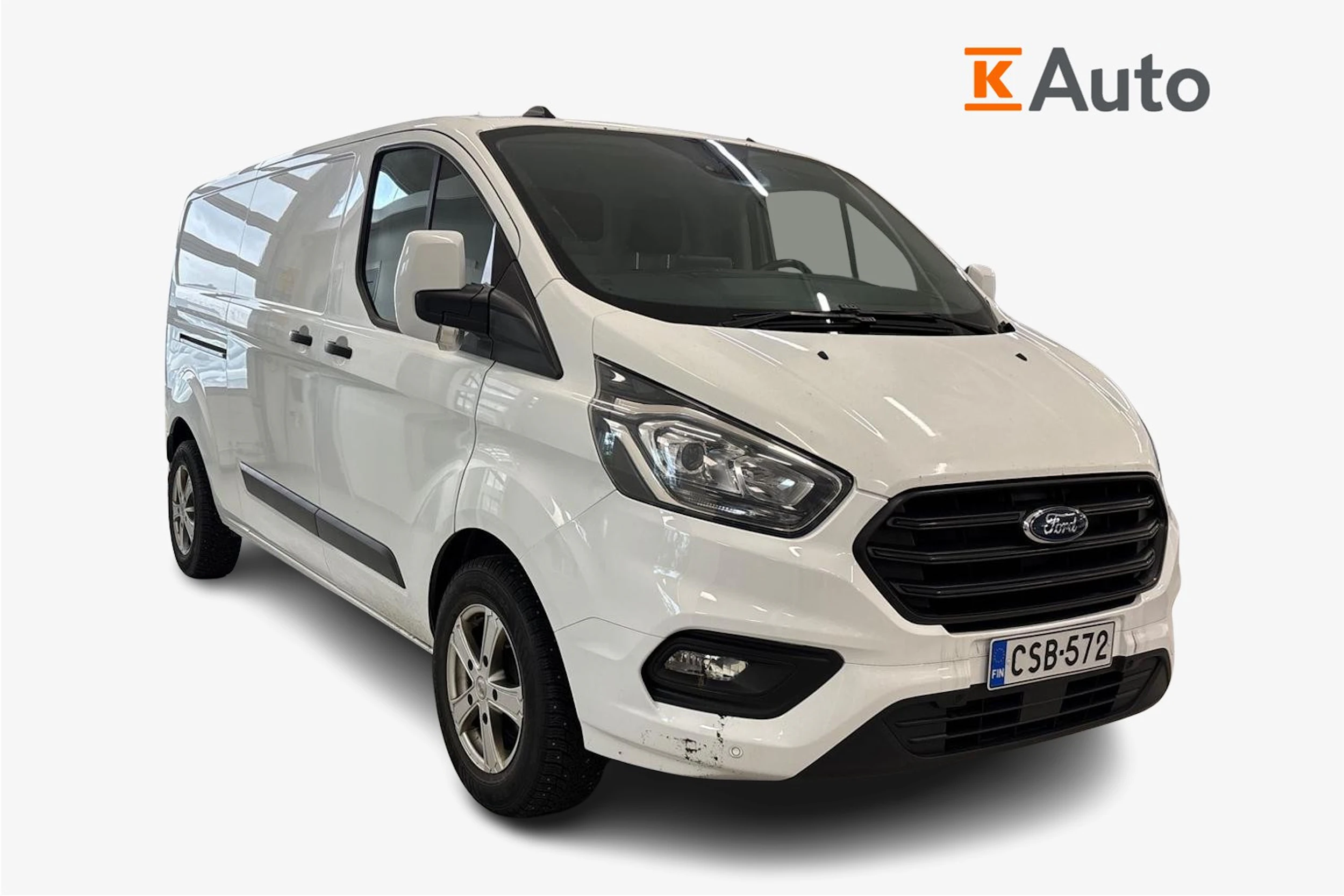 valkoinen Ford Transit Custom 2021 kuva 1.