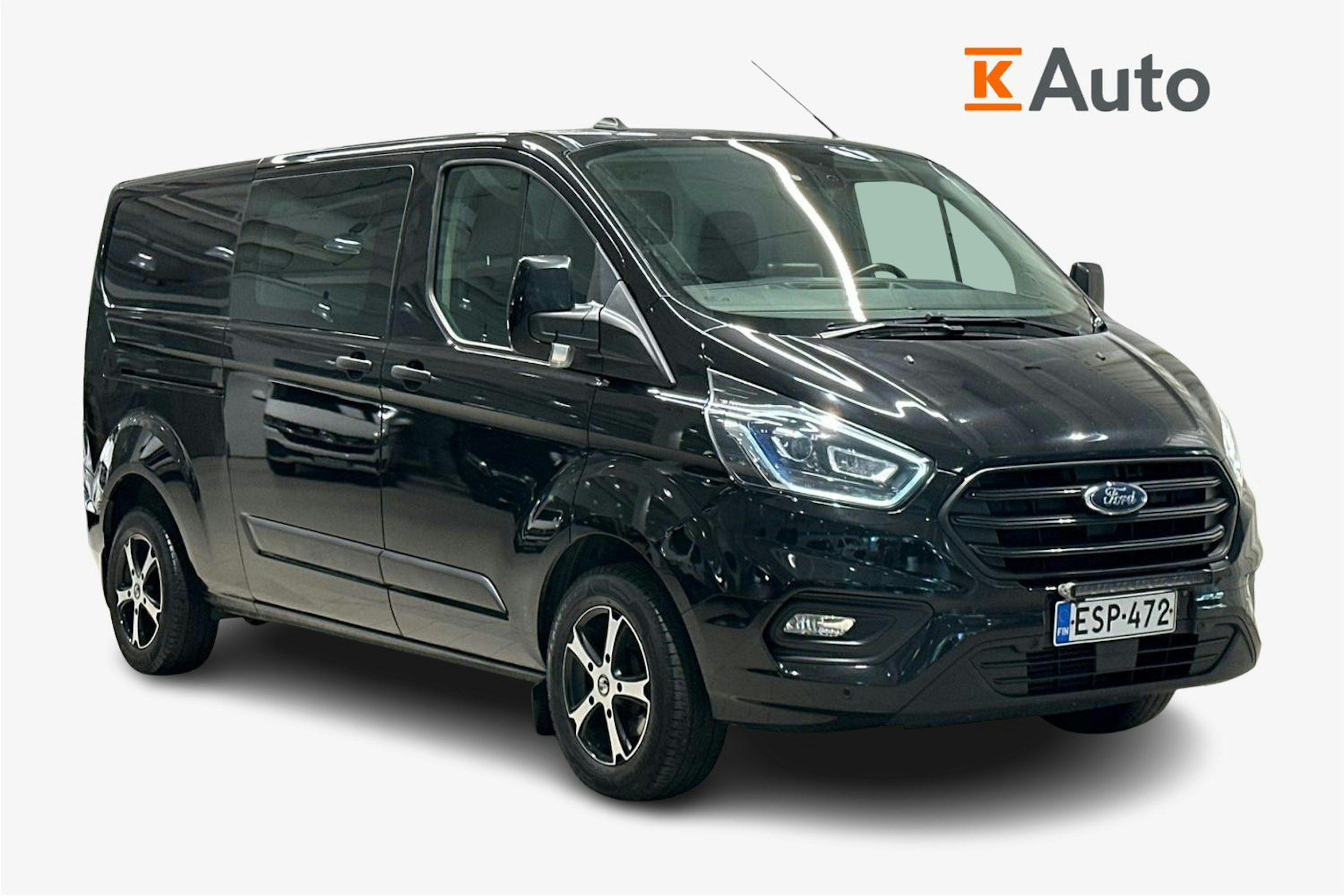 Musta Ford Transit Custom 2021 kuva 1.
