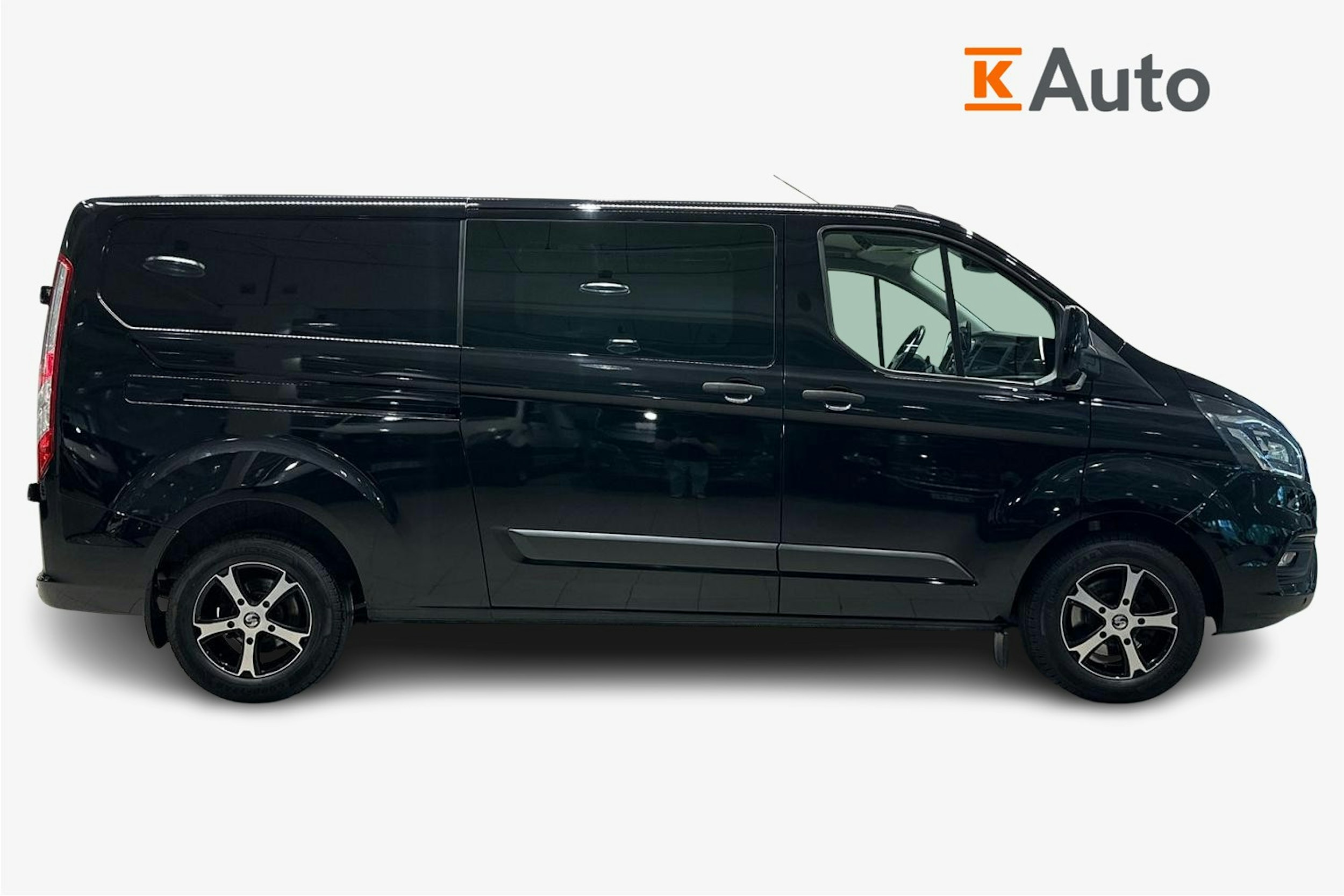 Musta Ford Transit Custom 2021 kuva 6.