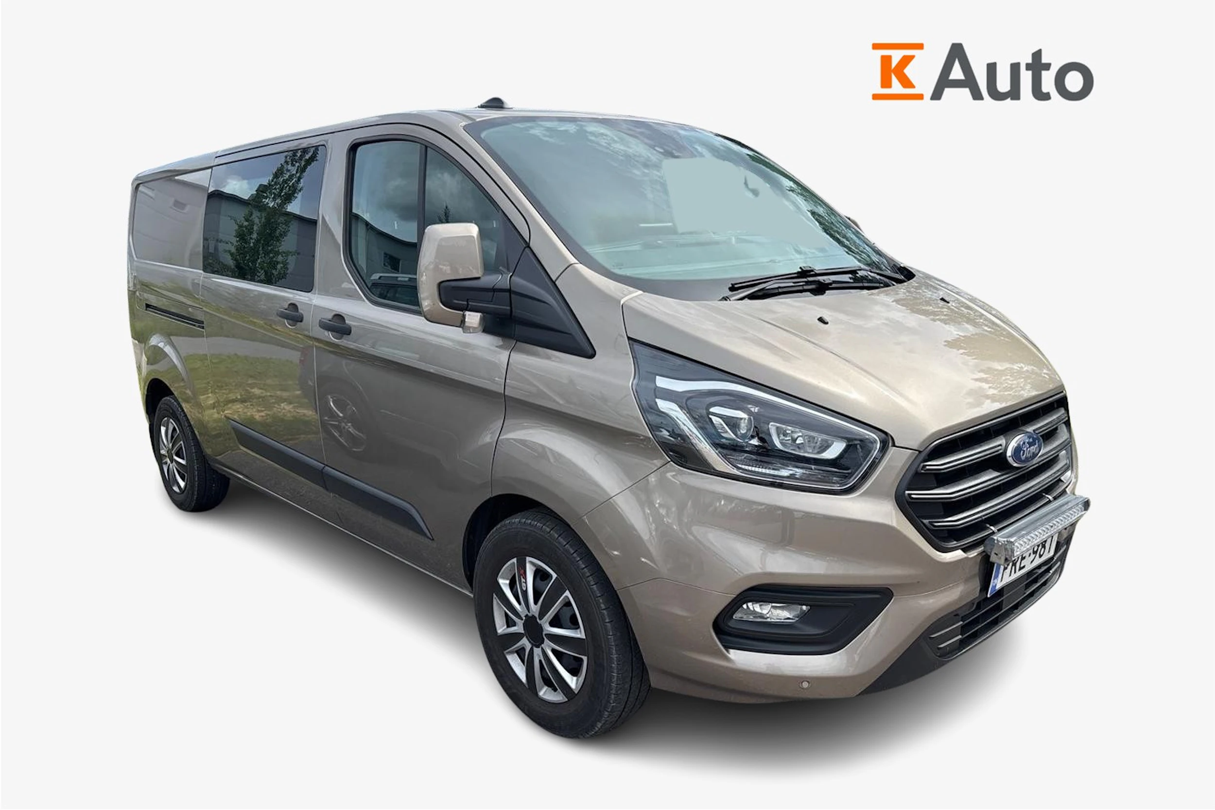 met. harmaa Ford Transit Custom 2021 kuva 1.