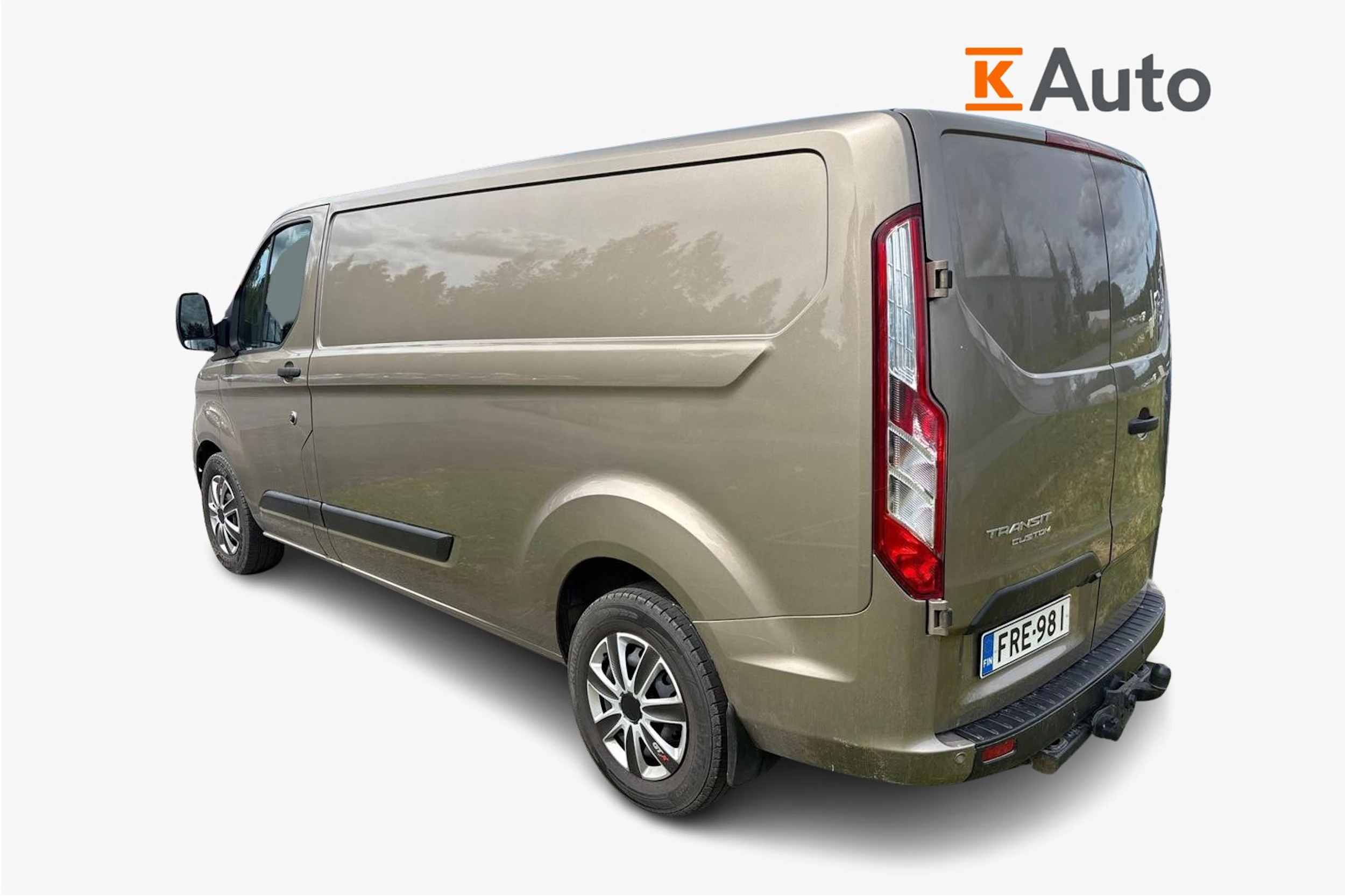 met. harmaa Ford Transit Custom 2021 kuva 2.
