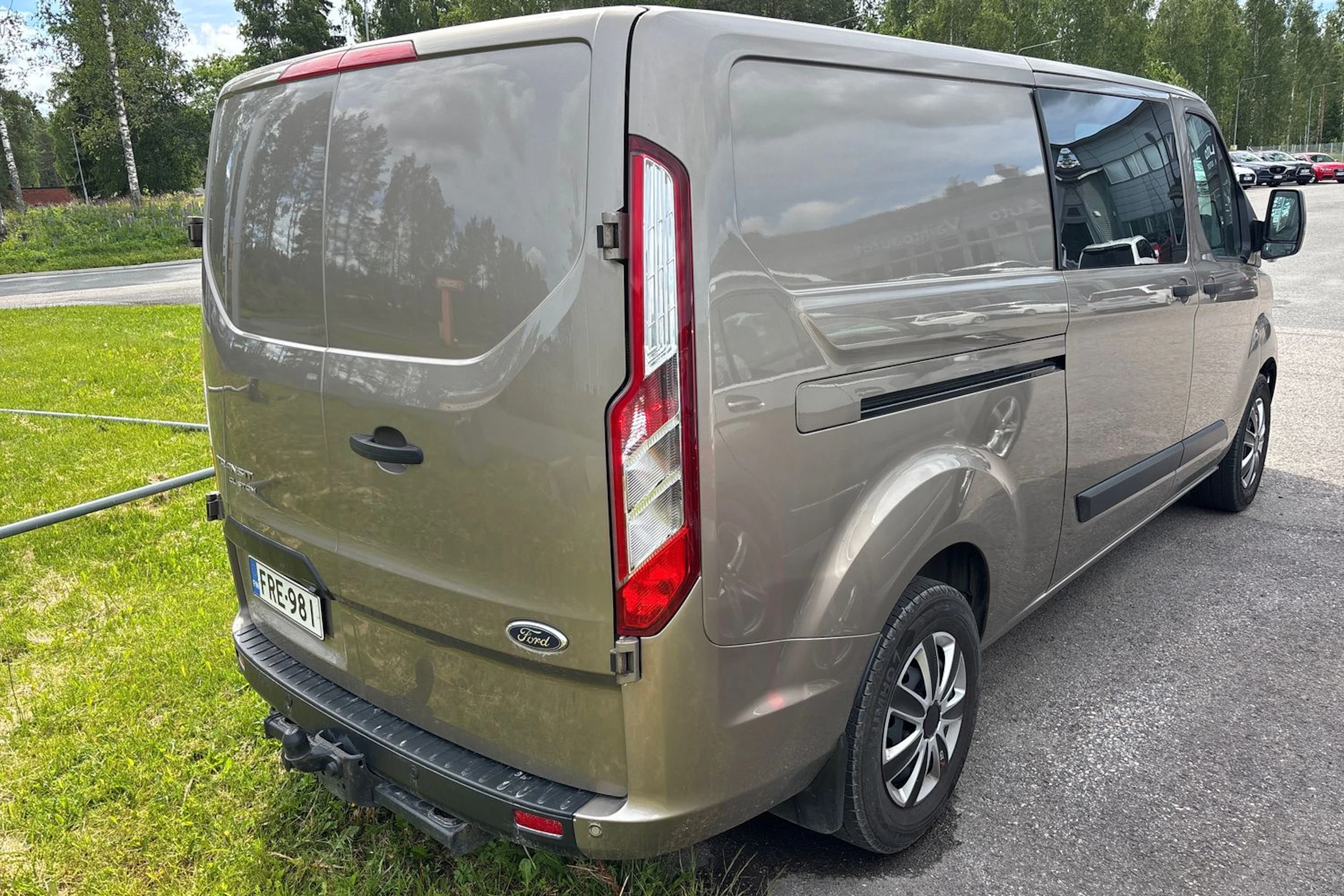 met. harmaa Ford Transit Custom 2021 kuva 4.