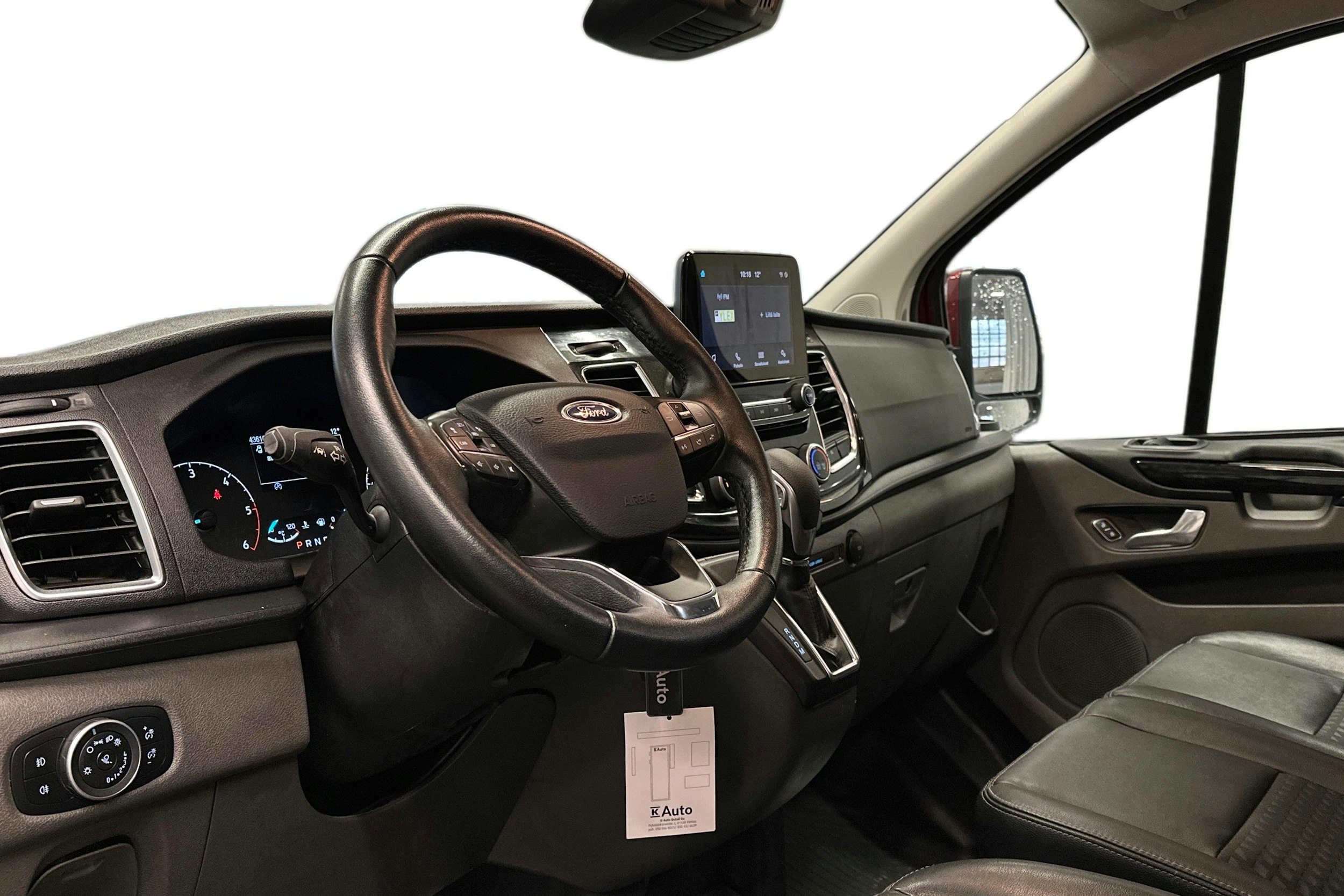 punainen Ford Transit Custom 2021 kuva 3.