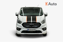 valkoinen Ford Transit Custom 2021 kuva 4.