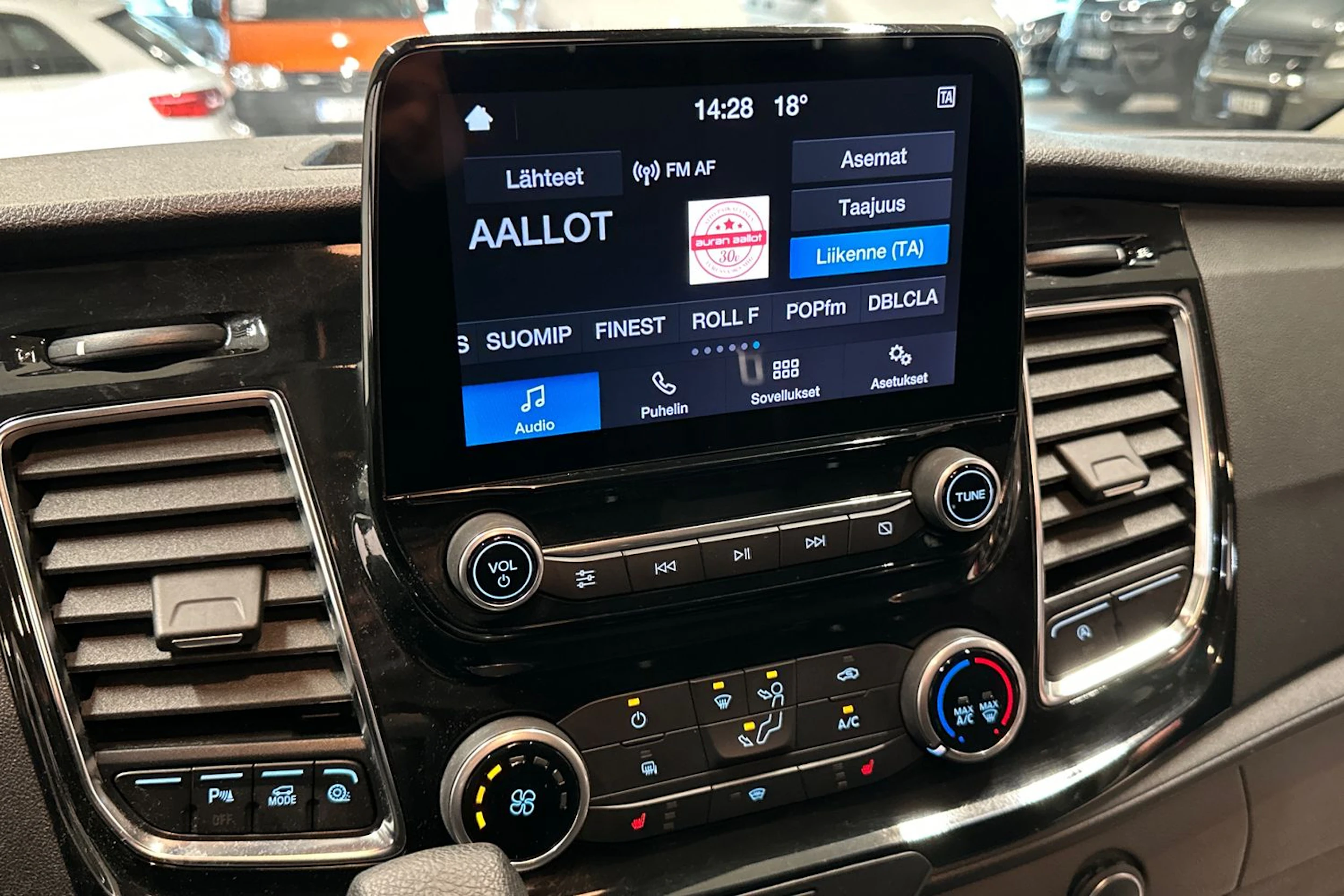 valkoinen Ford Transit Custom 2021 kuva 17.