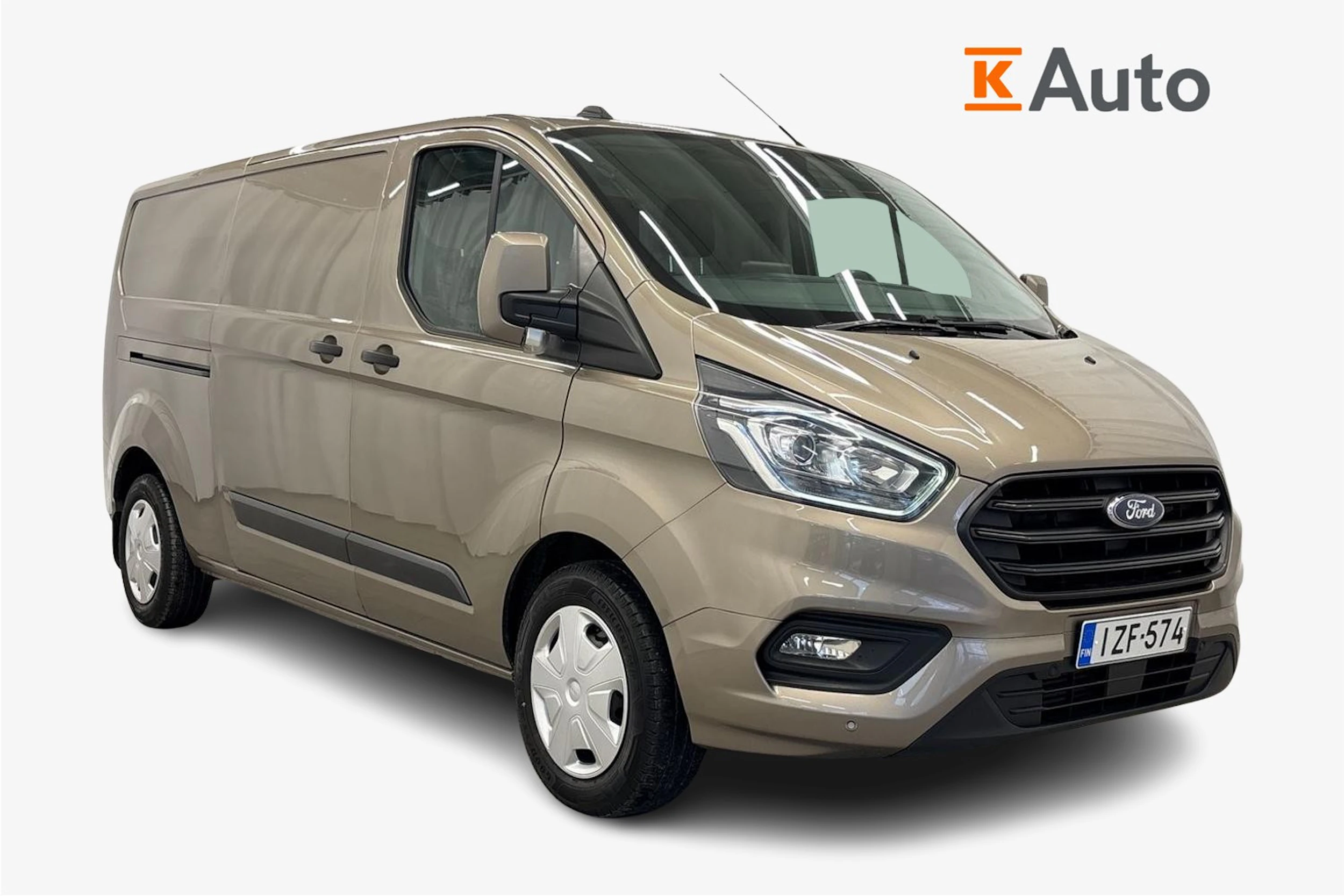 harmaa Ford Transit Custom 2021 kuva 1.
