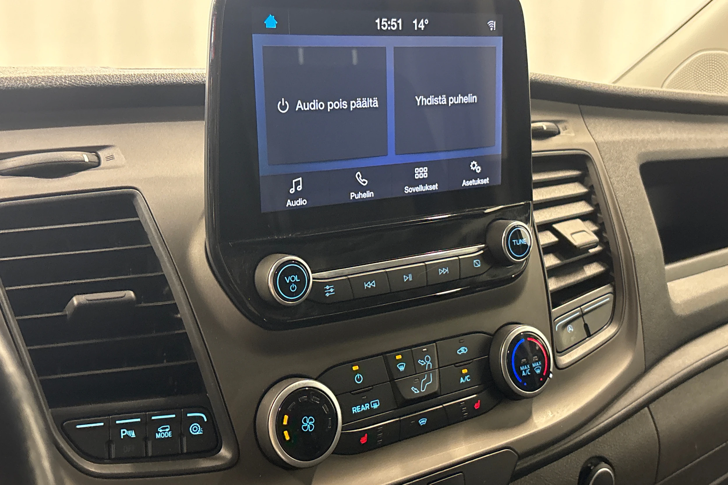 harmaa Ford Transit Custom 2021 kuva 11.