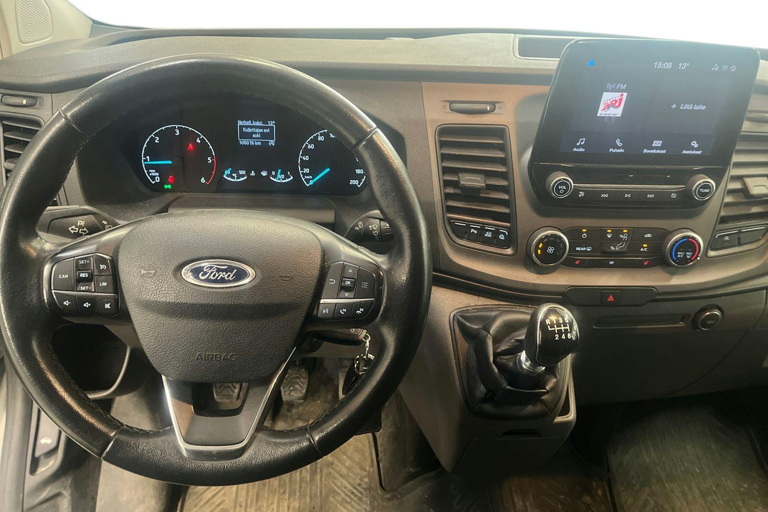 harmaa Ford Transit Custom 2021 kuva 3.