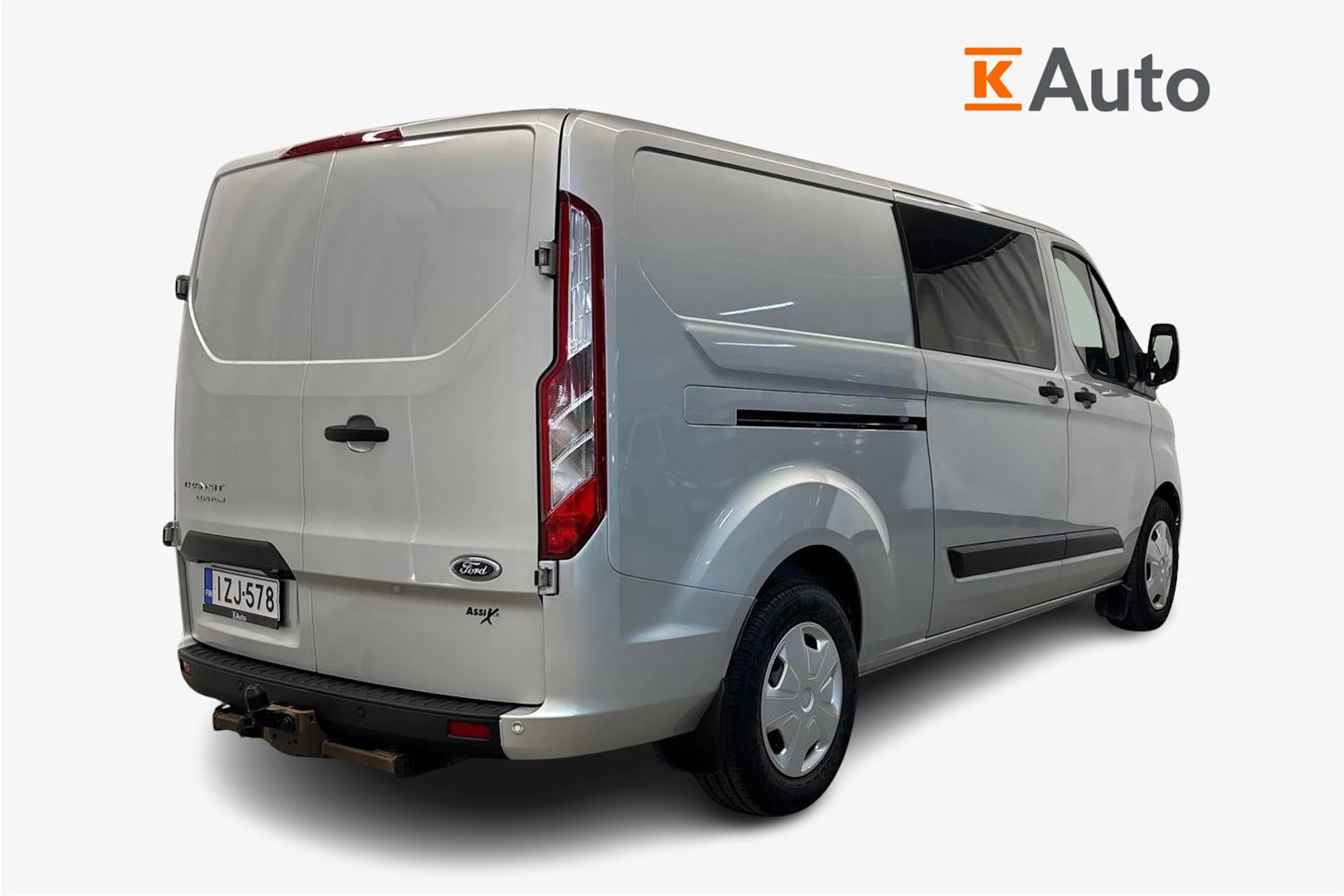 harmaa Ford Transit Custom 2021 kuva 2.