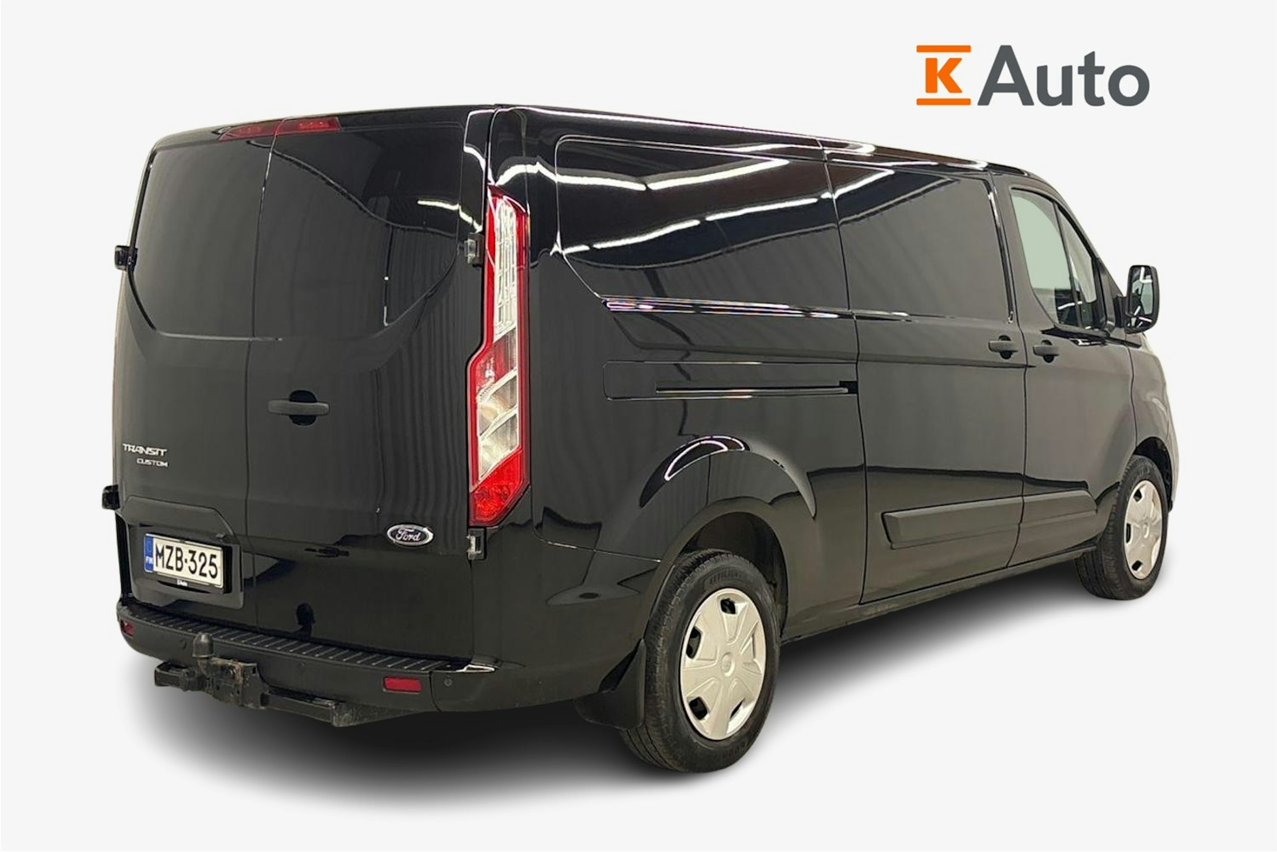 musta Ford Transit Custom 2021 kuva 2.