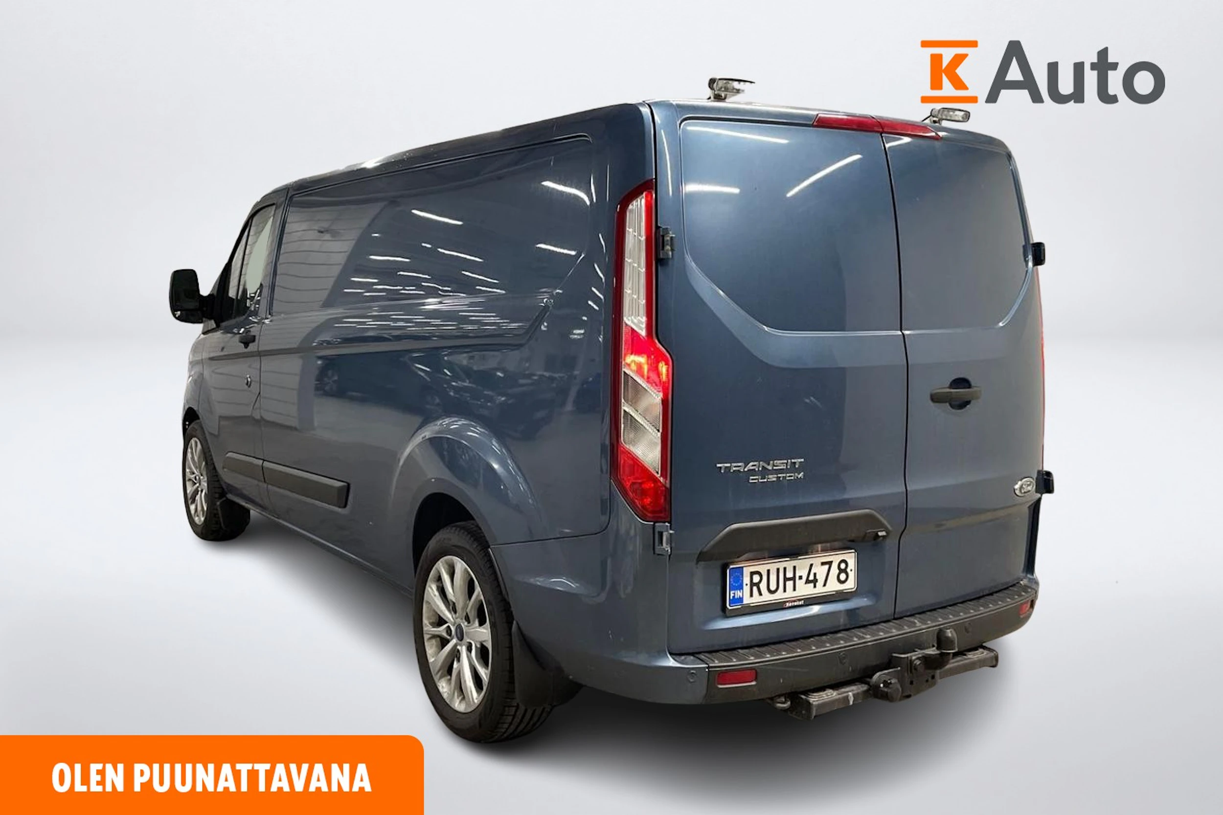 sininen Ford Transit Custom 2021 kuva 2.