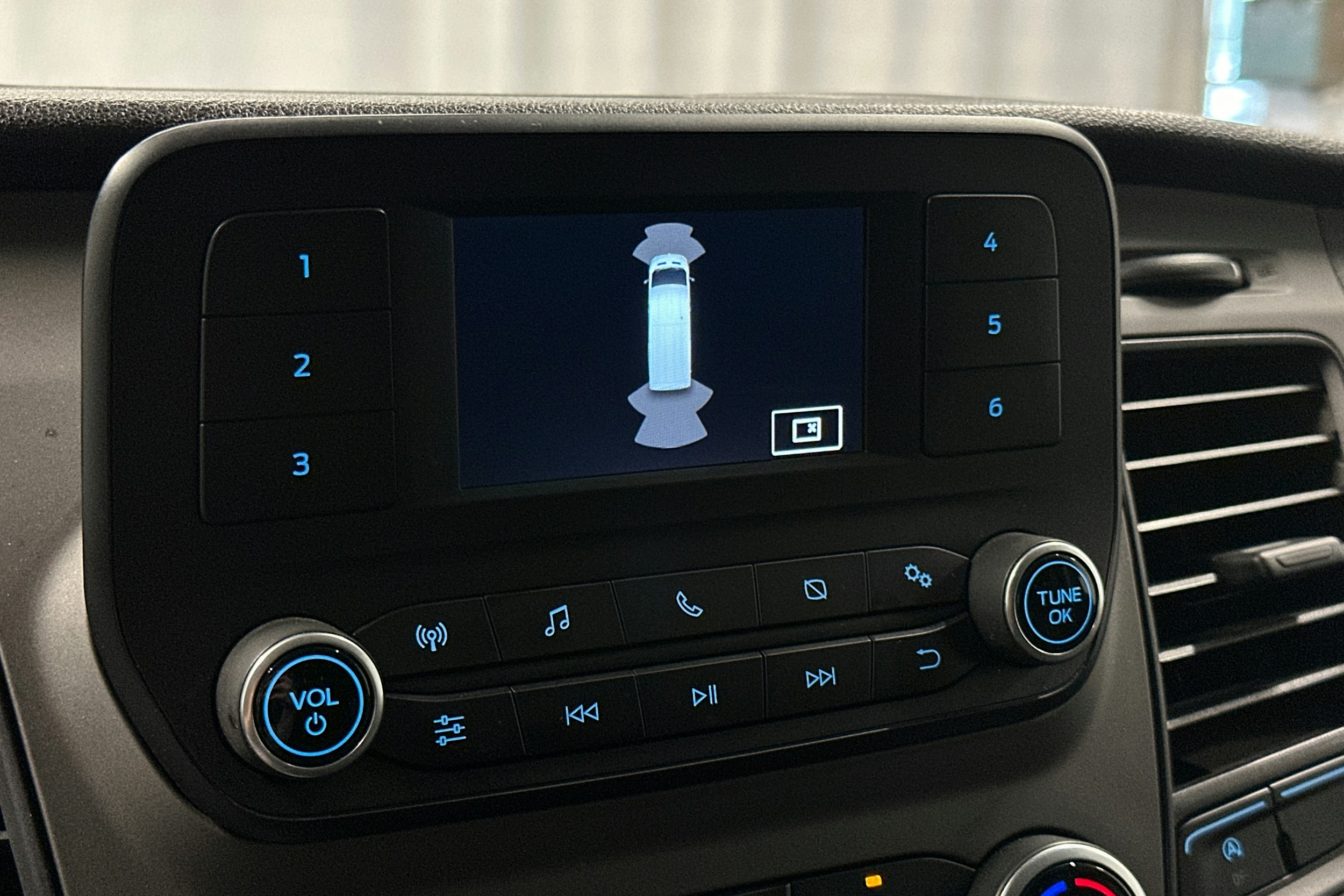 sininen Ford Transit Custom 2021 kuva 23.