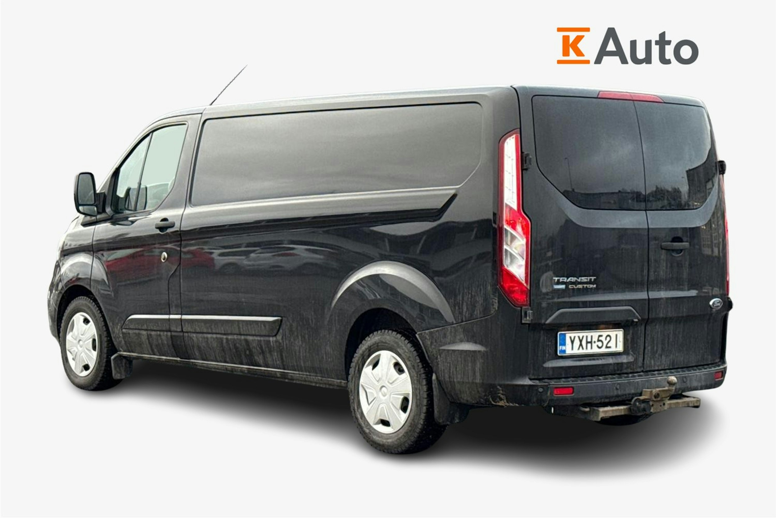 musta Ford Transit Custom 2021 kuva 2.