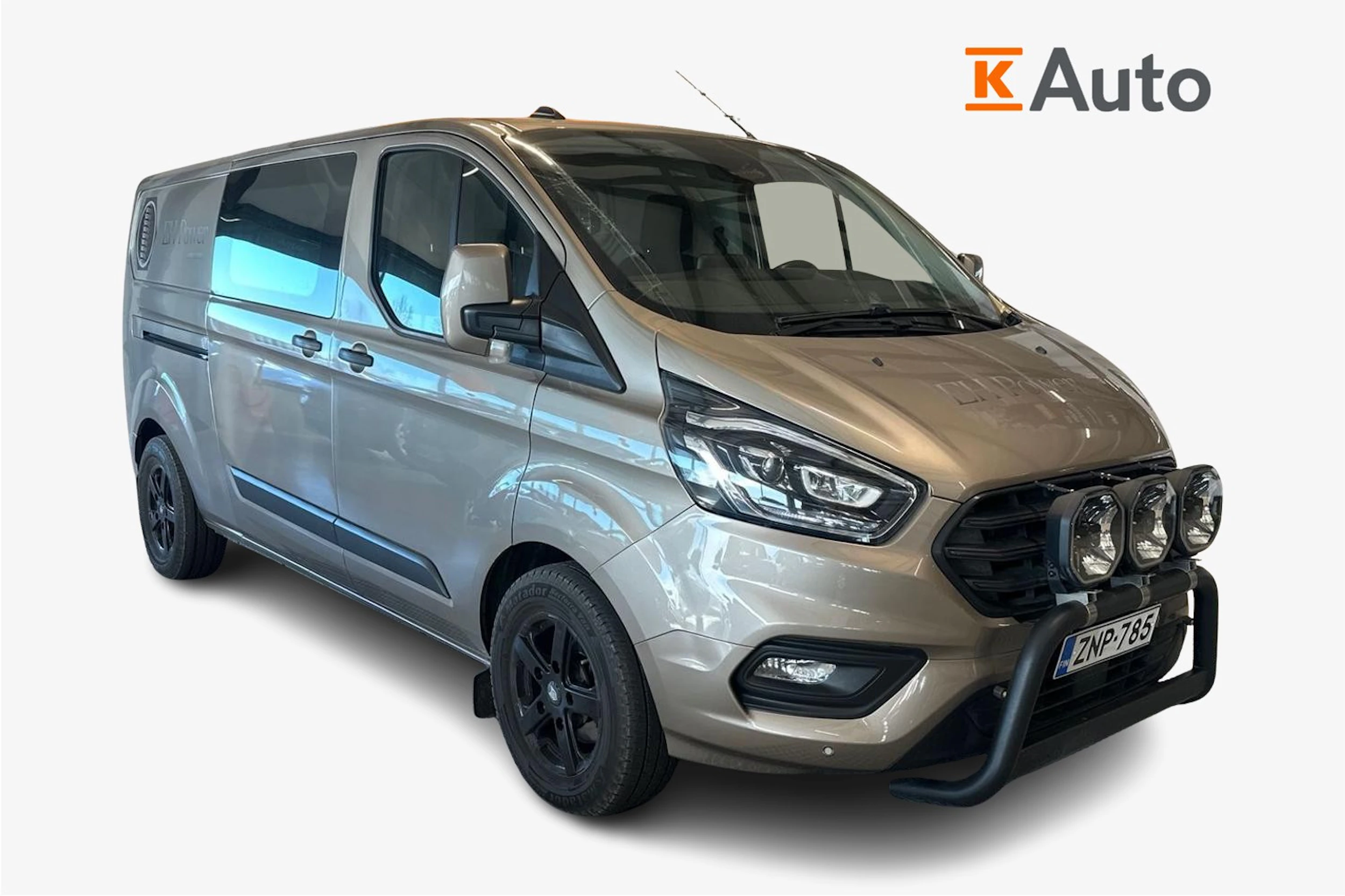 harmaa Ford Transit Custom 2021 kuva 1.