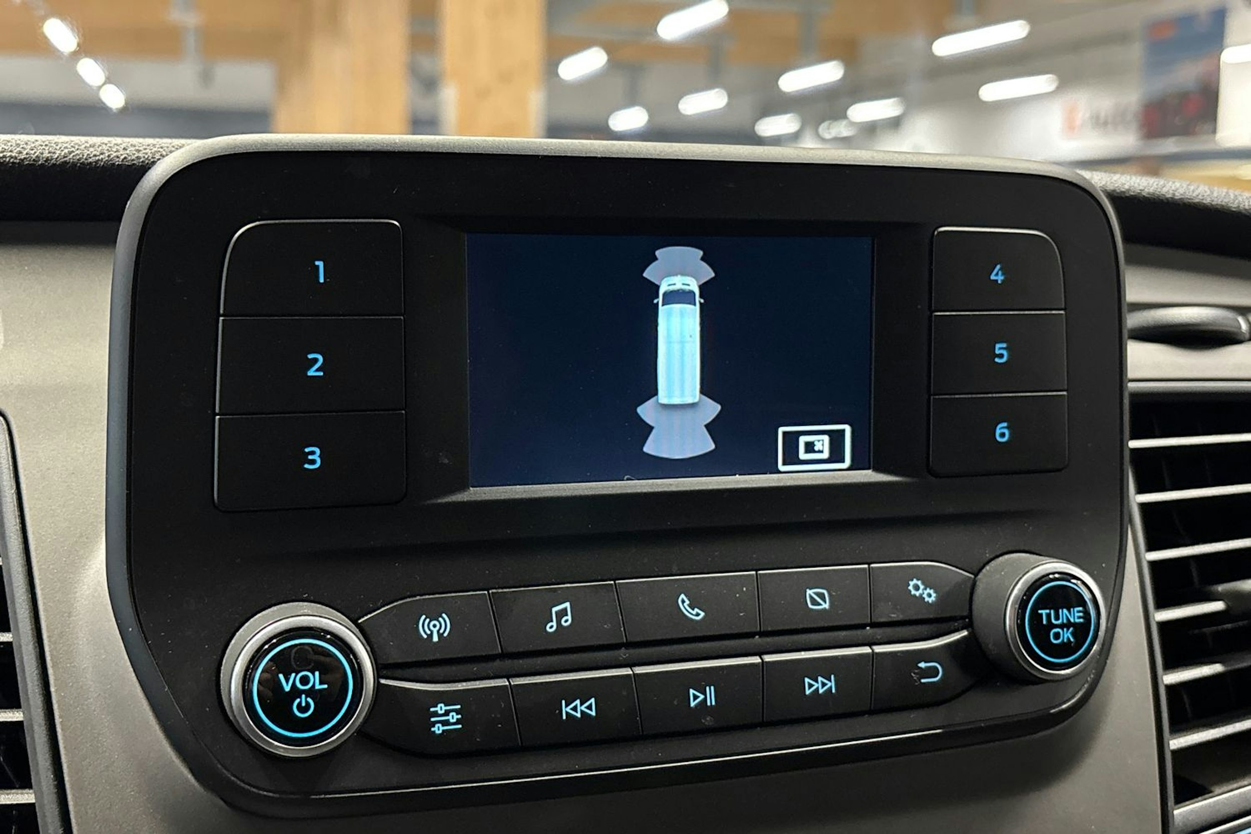 sininen Ford Transit Custom 2021 kuva 22.