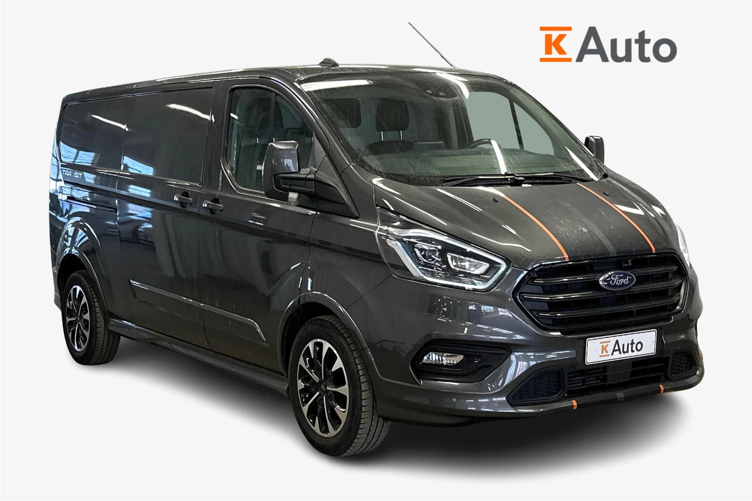 harmaa Ford Transit Custom 2022 kuva 1.