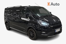 Musta Ford Transit Custom 2022 kuva 1.