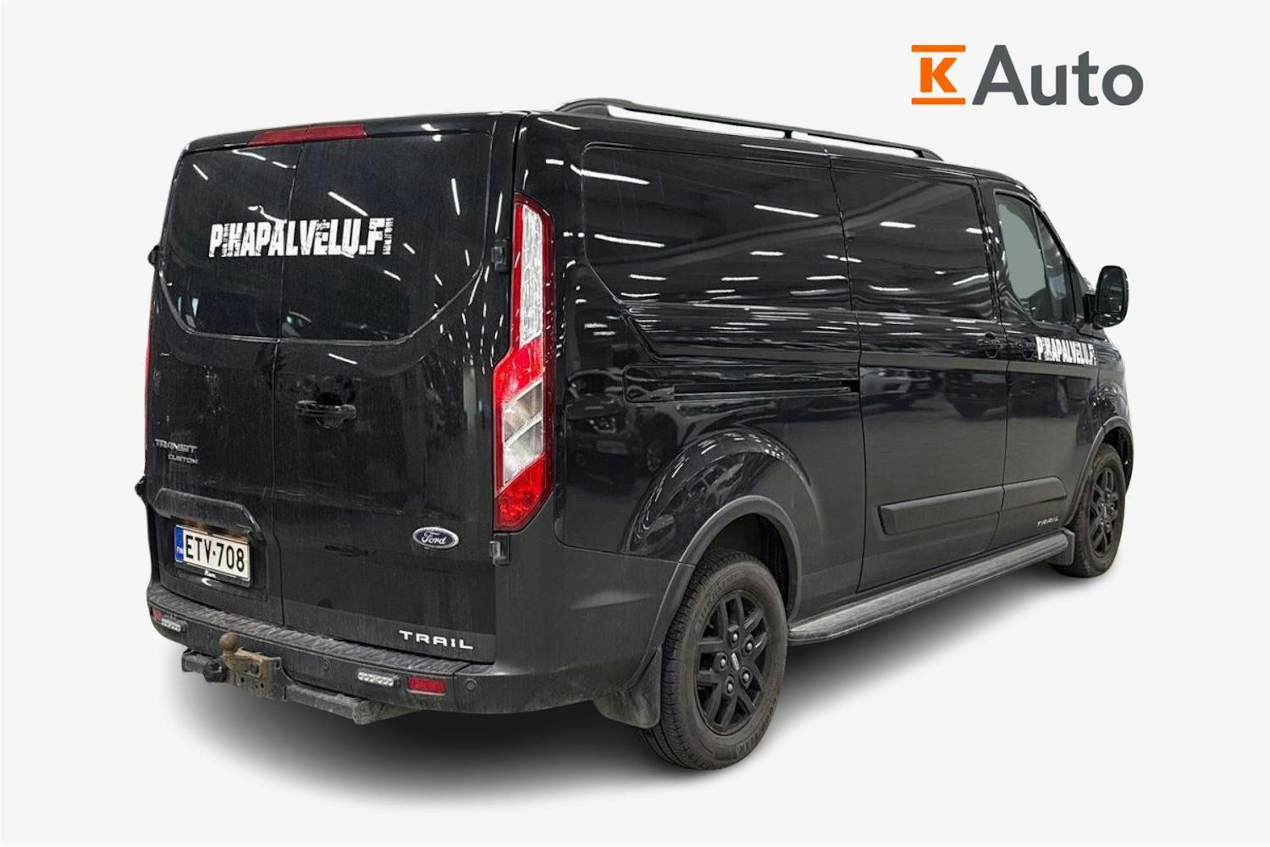 Musta Ford Transit Custom 2022 kuva 2.