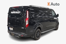 Musta Ford Transit Custom 2022 kuva 2.