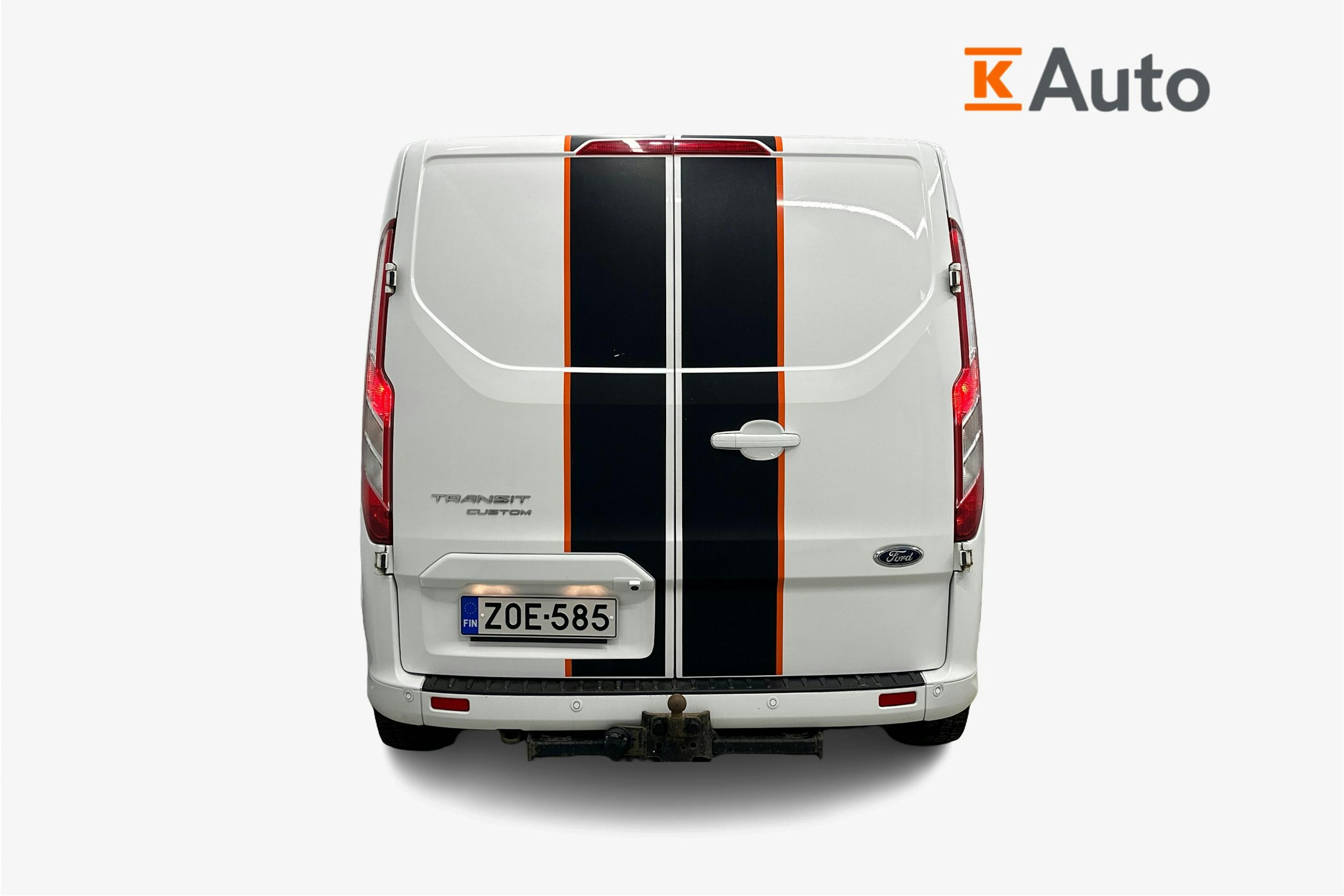 valkoinen Ford Transit Custom 2022 kuva 4.