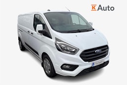 Valkoinen Ford Transit Custom 2023 kuva 1.