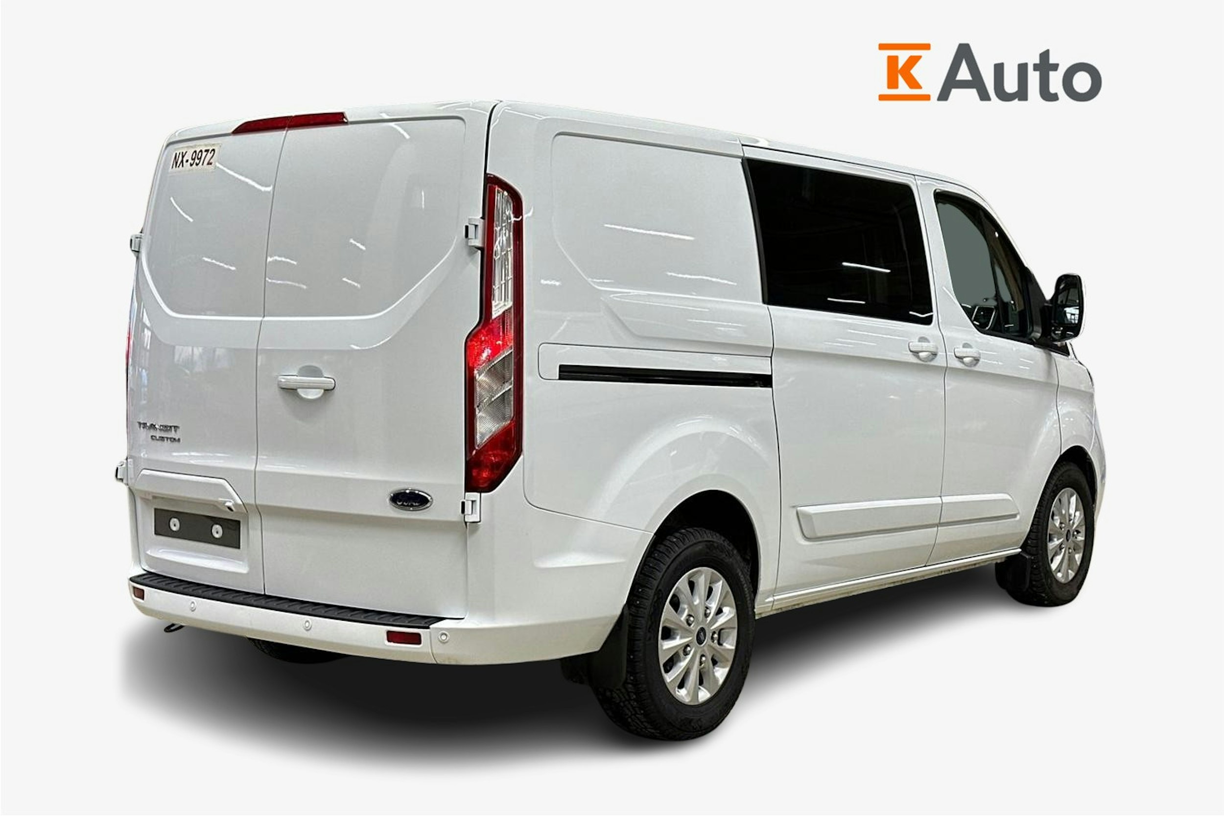 valkoinen Ford Transit Custom 2023 kuva 3.