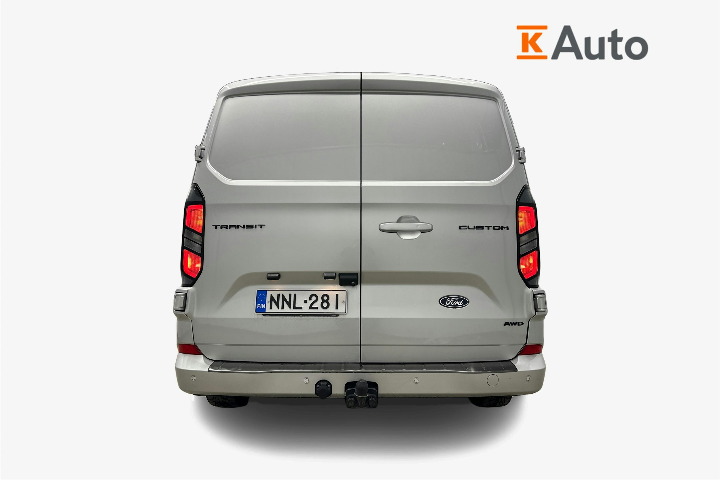 harmaa Ford Transit Custom 2023 kuva 4.