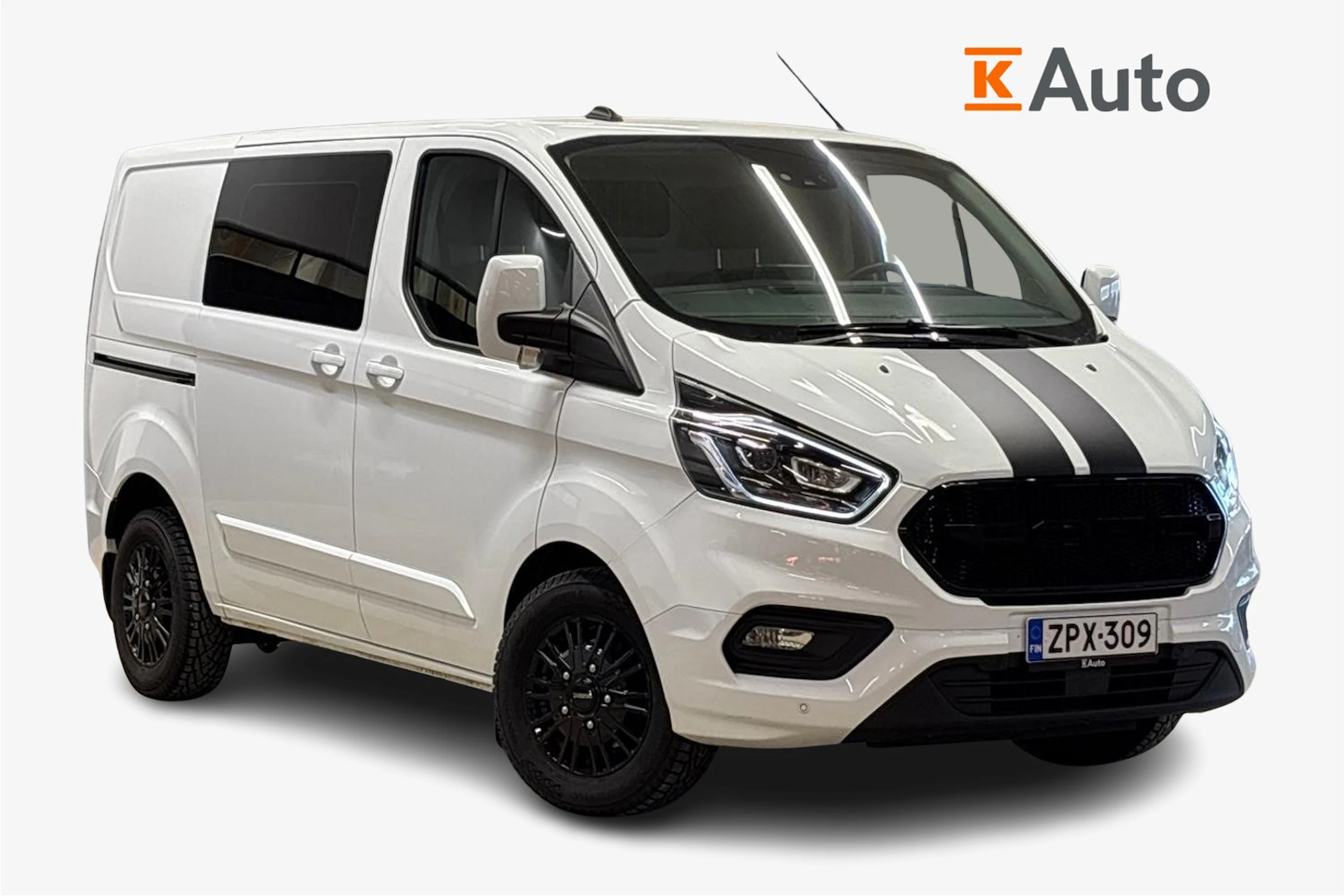 valkoinen Ford Transit Custom 2023 kuva 1.