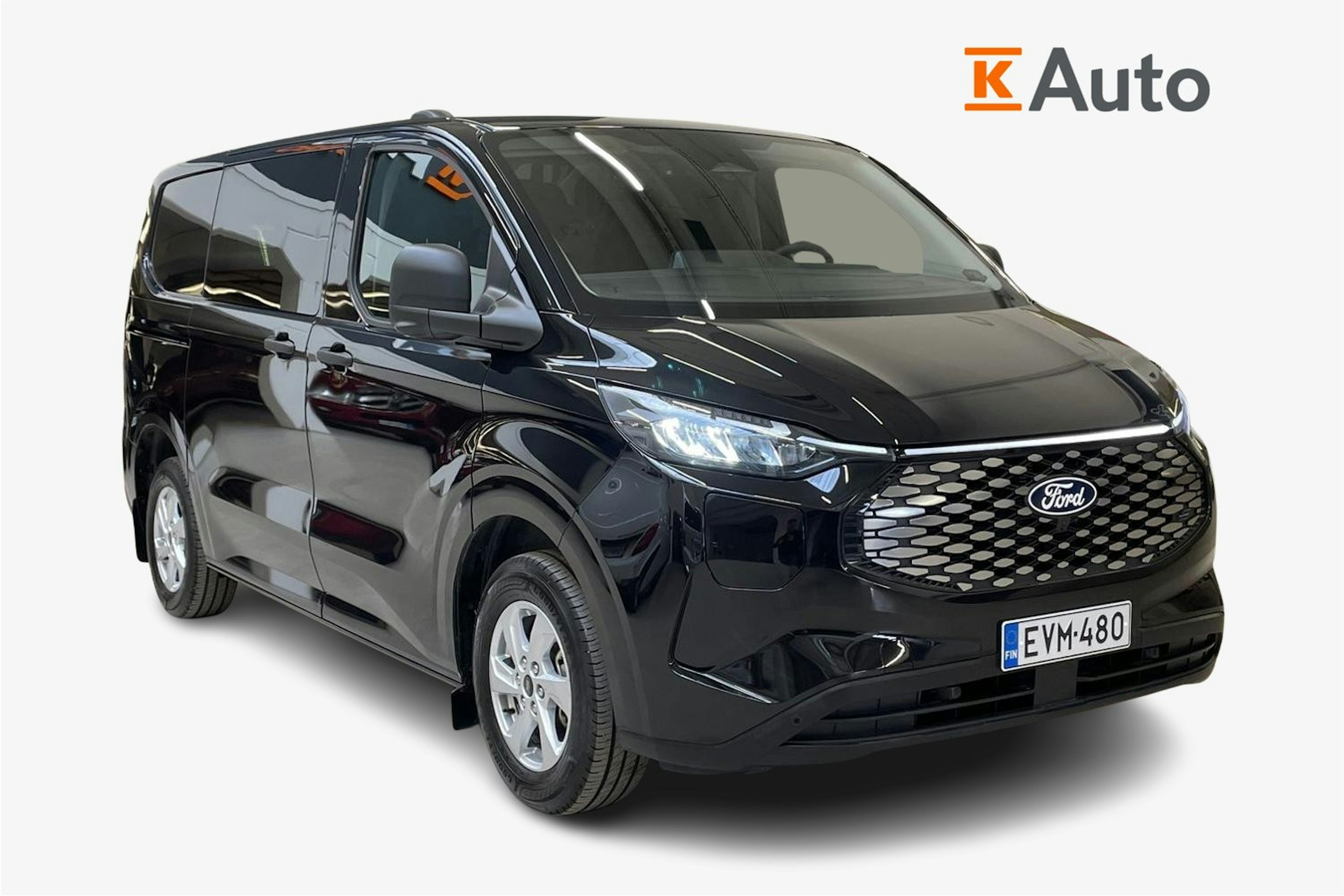 musta Ford Transit Custom 2024 kuva 1.