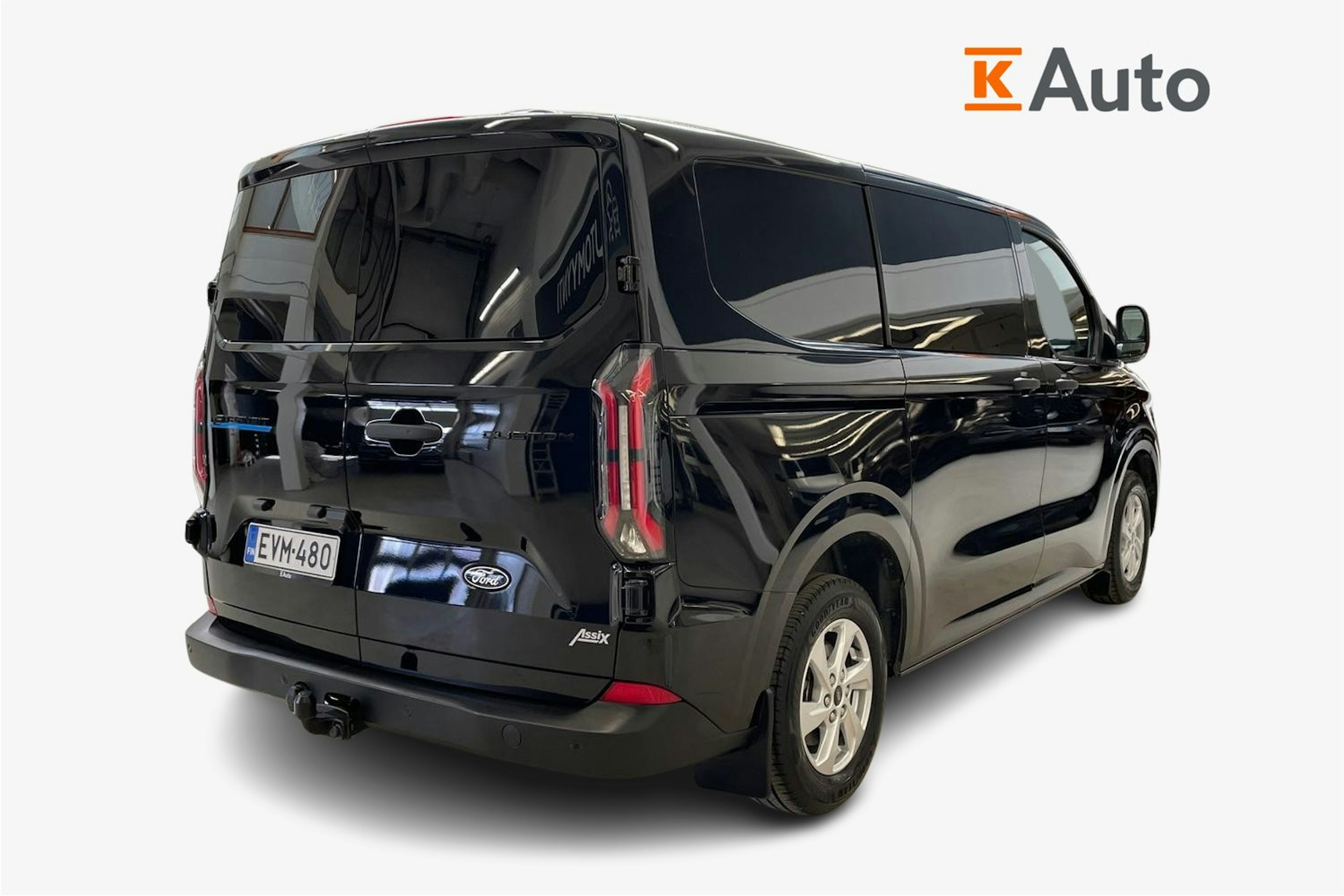 musta Ford Transit Custom 2024 kuva 2.