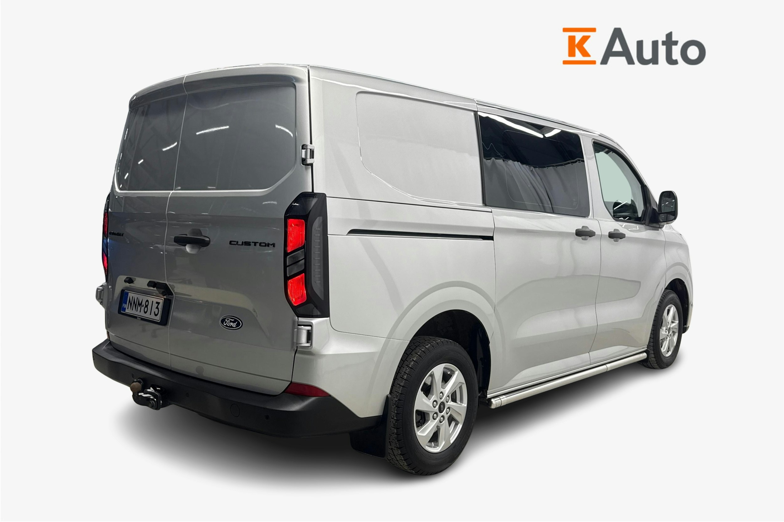 harmaa Ford Transit Custom 2024 kuva 3.