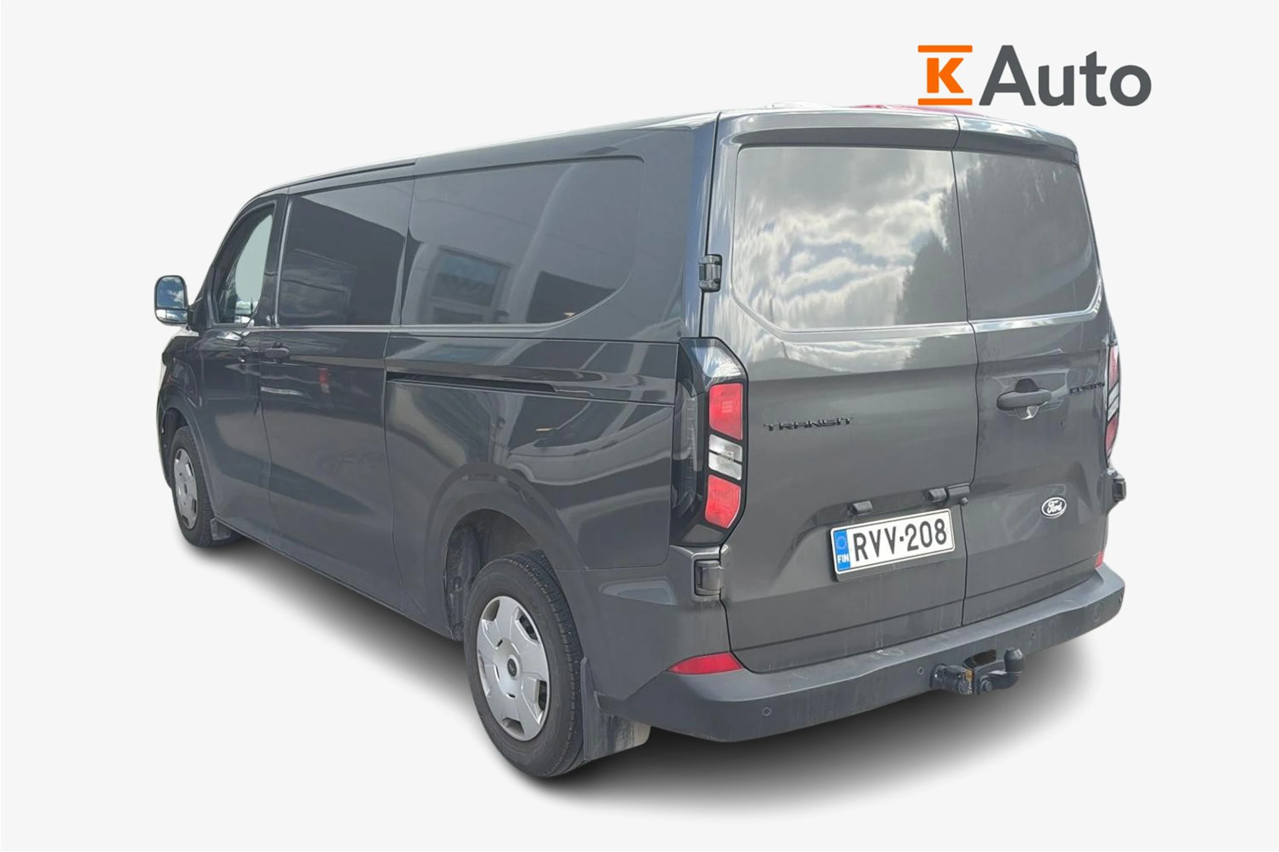 harmaa Ford Transit Custom 2024 kuva 2.