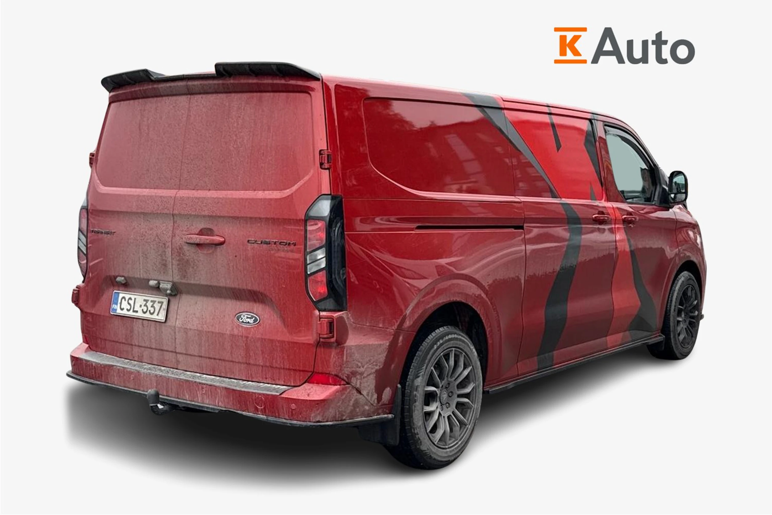 punainen Ford Transit Custom 2025 kuva 2.