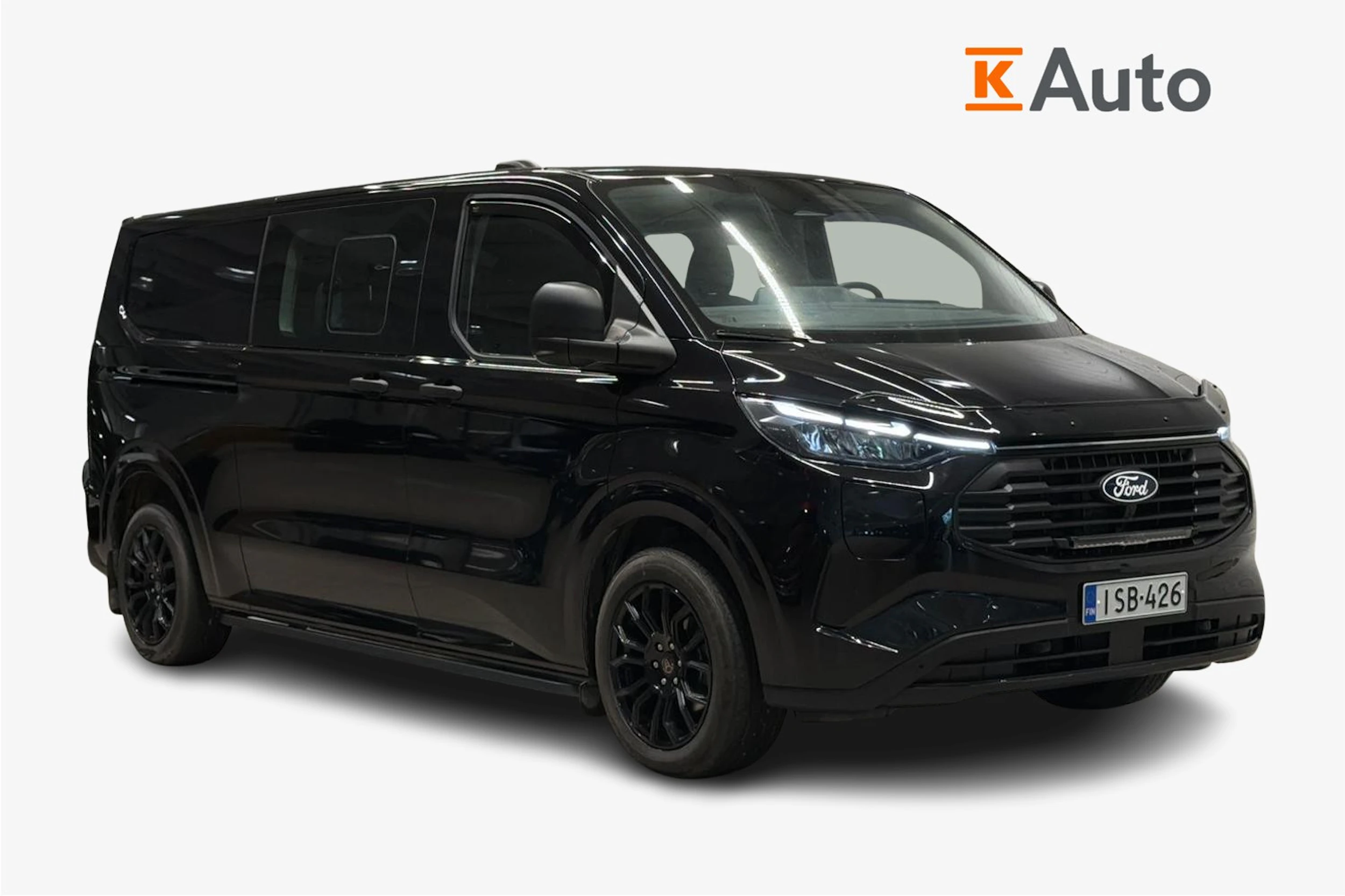 musta Ford Transit Custom 2025 kuva 1.