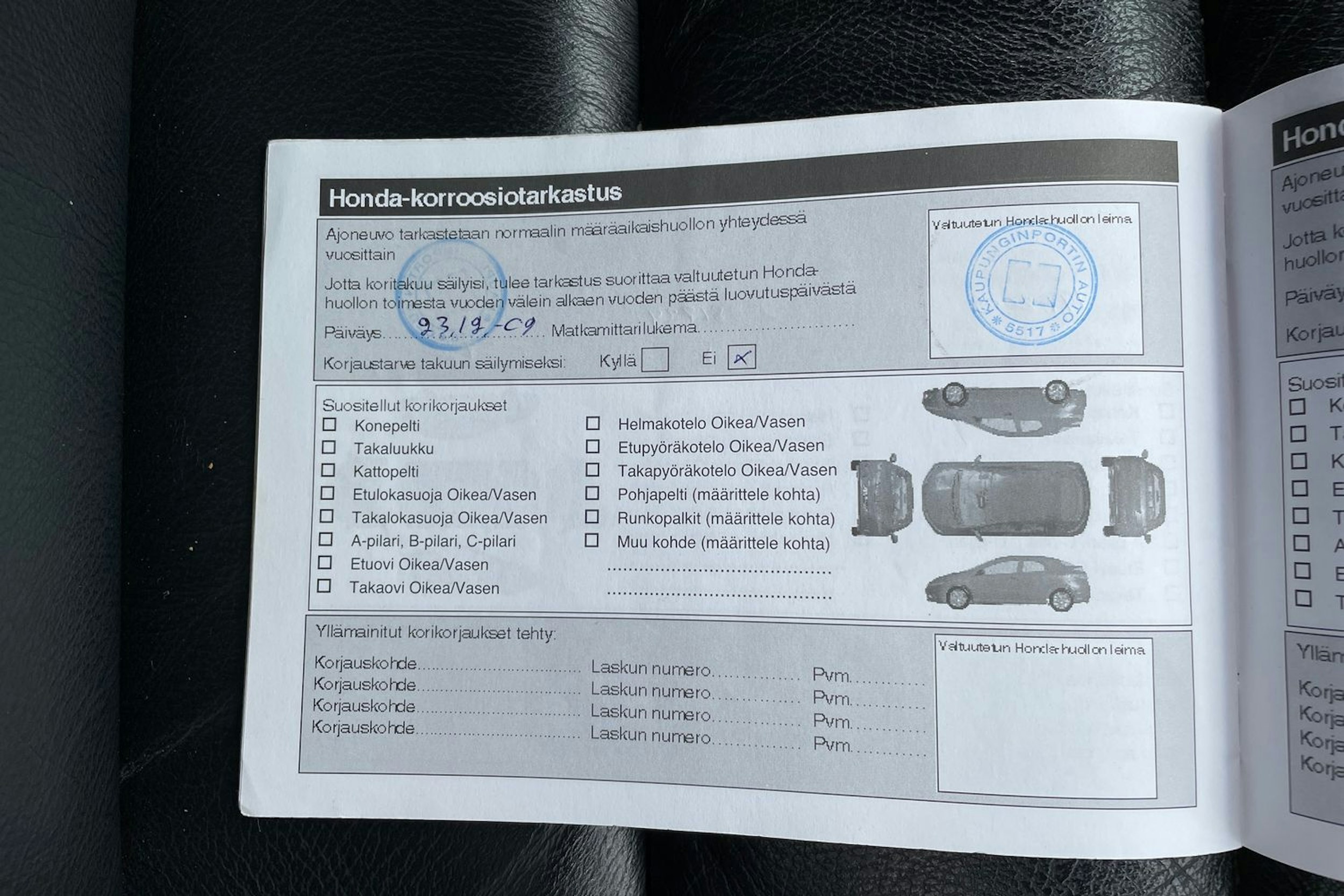 sininen Honda Accord 2007 kuva 29.