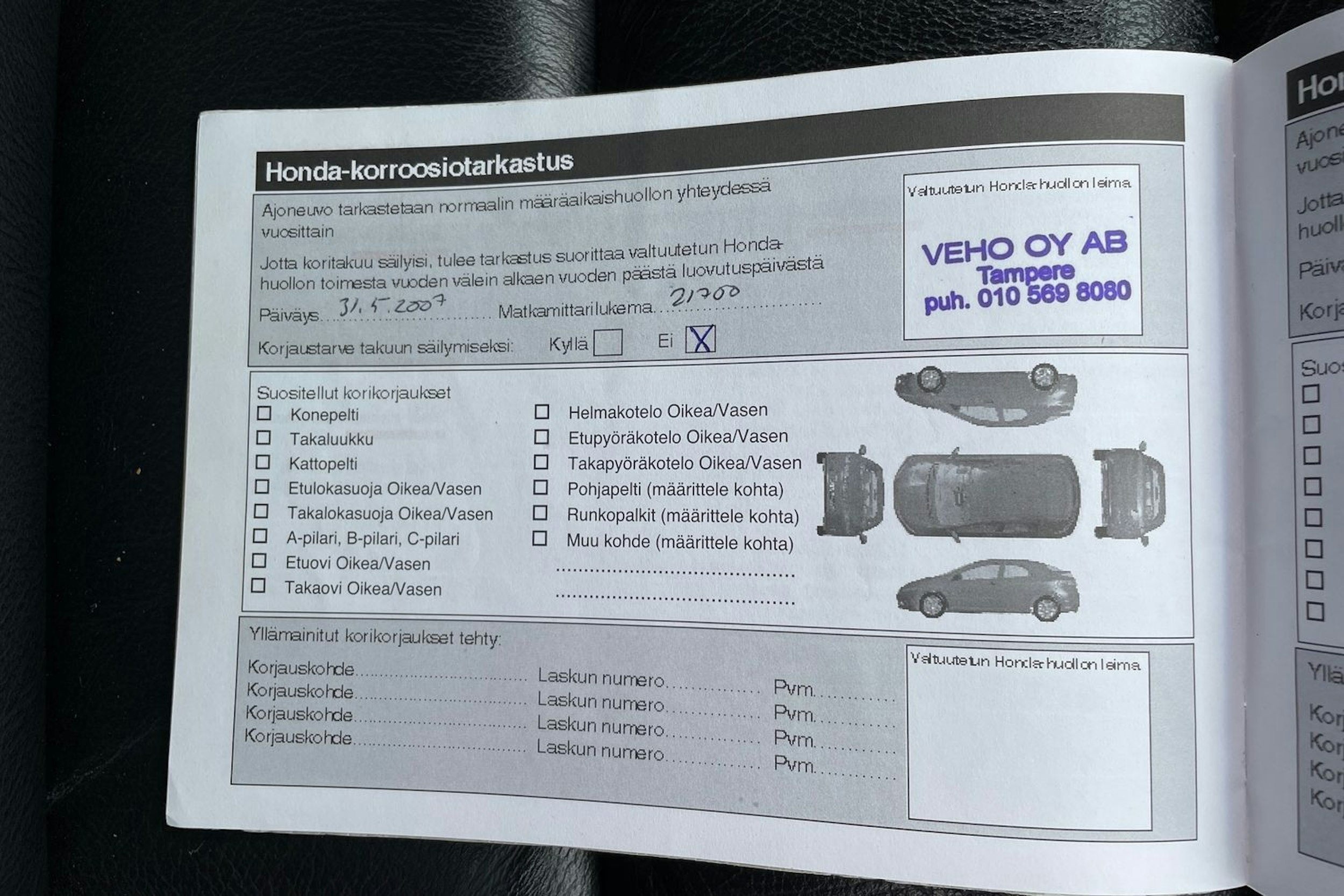 sininen Honda Accord 2007 kuva 31.