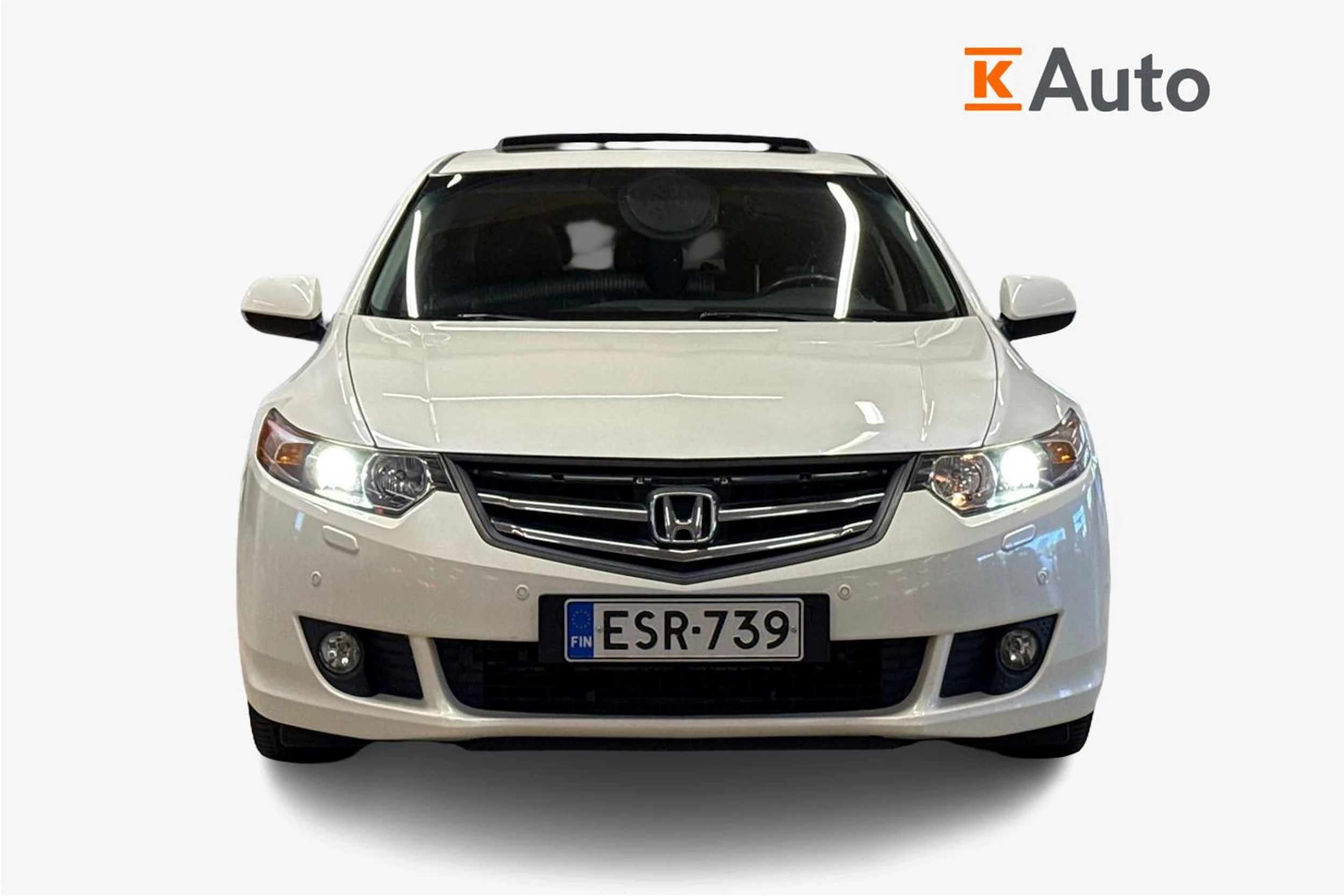 Valkoinen Honda ACCORD 2010 kuva 4.