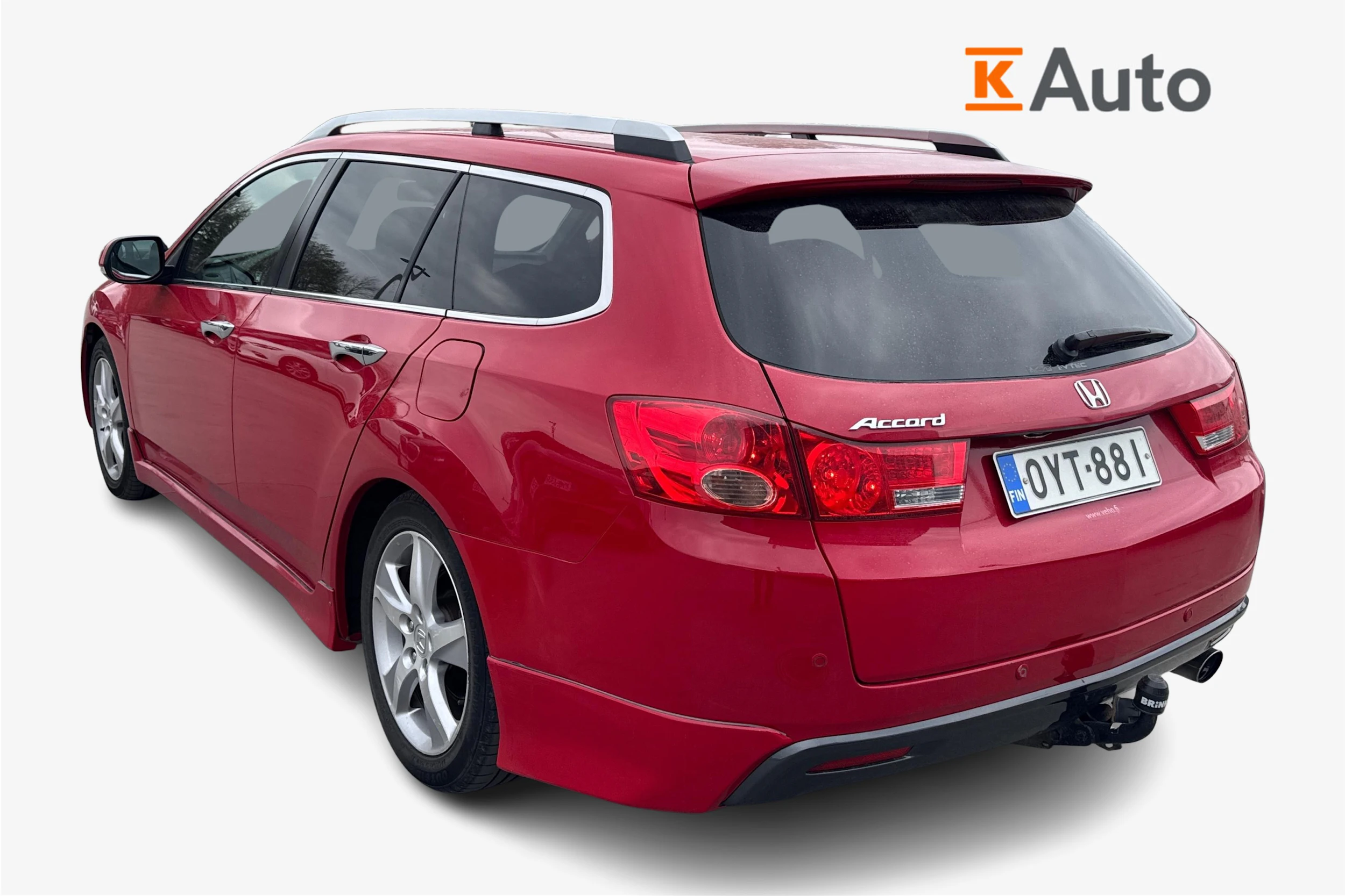 punainen Honda Accord 2012 kuva 2.