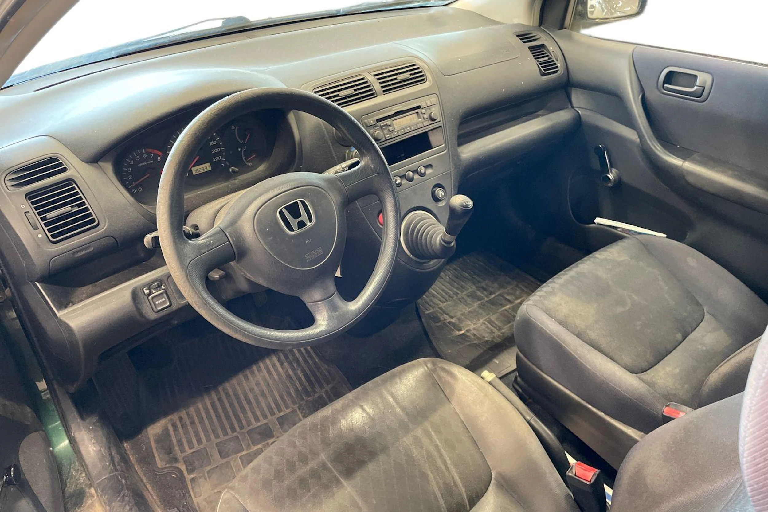 Vihreä Honda CIVIC 2002 kuva 3.