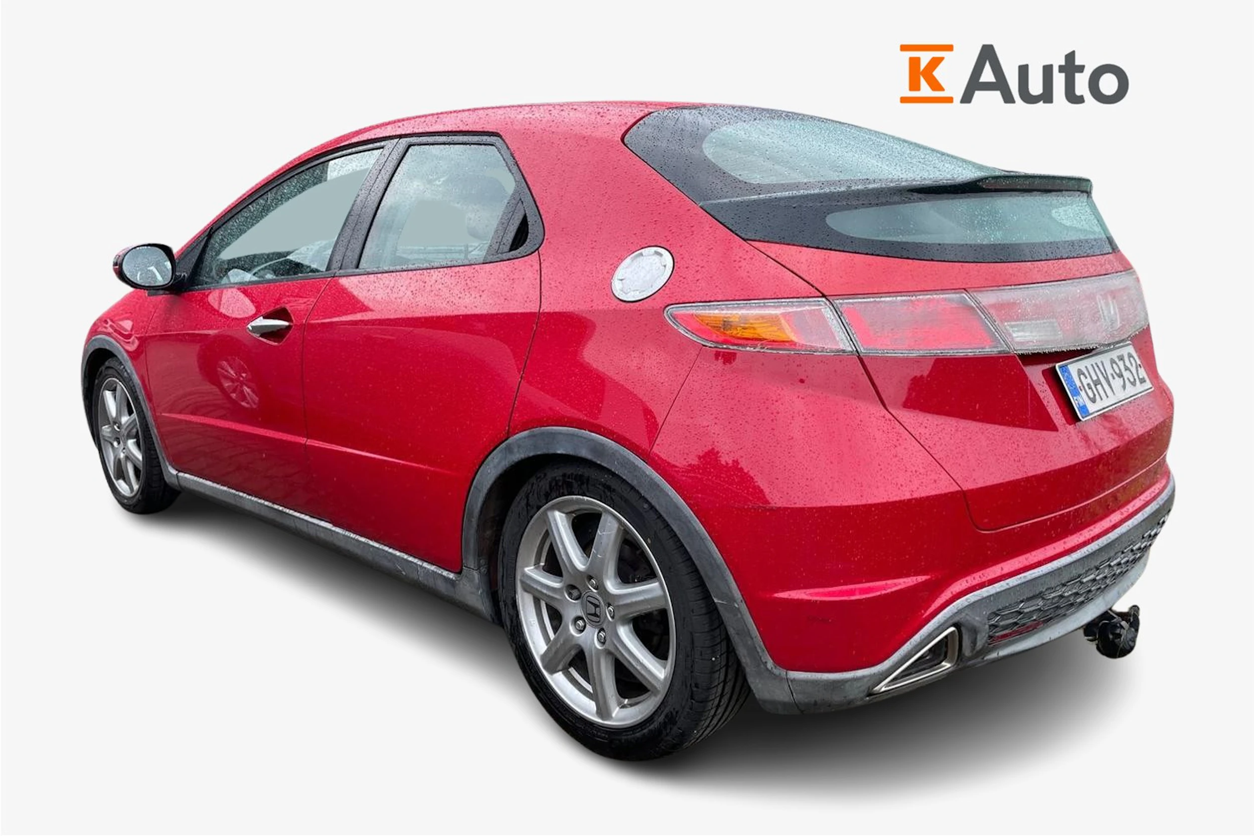 punainen Honda Civic 2007 kuva 2.
