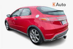 punainen Honda Civic 2007 kuva 2.