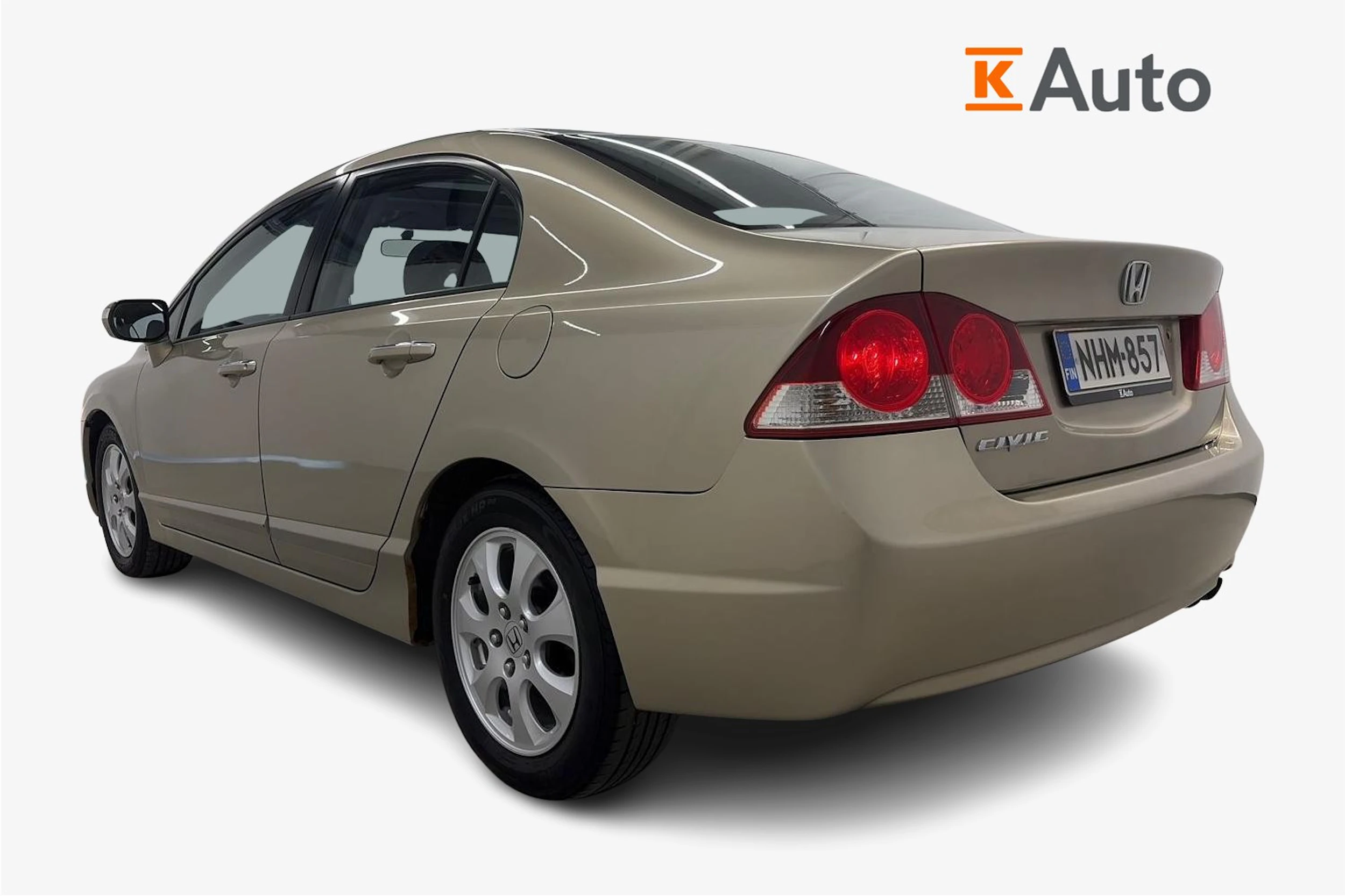 ruskea (beige) Honda Civic 2007 kuva 3.