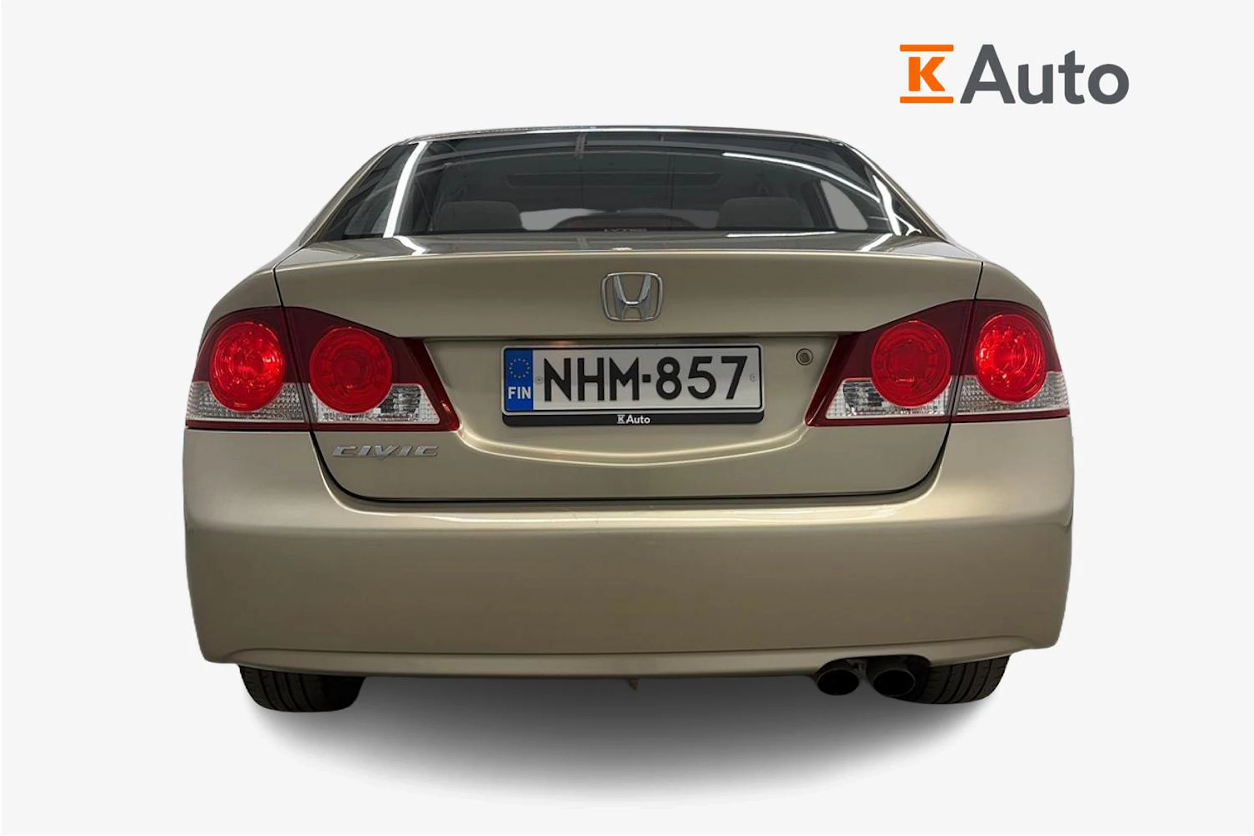 ruskea (beige) Honda Civic 2007 kuva 4.